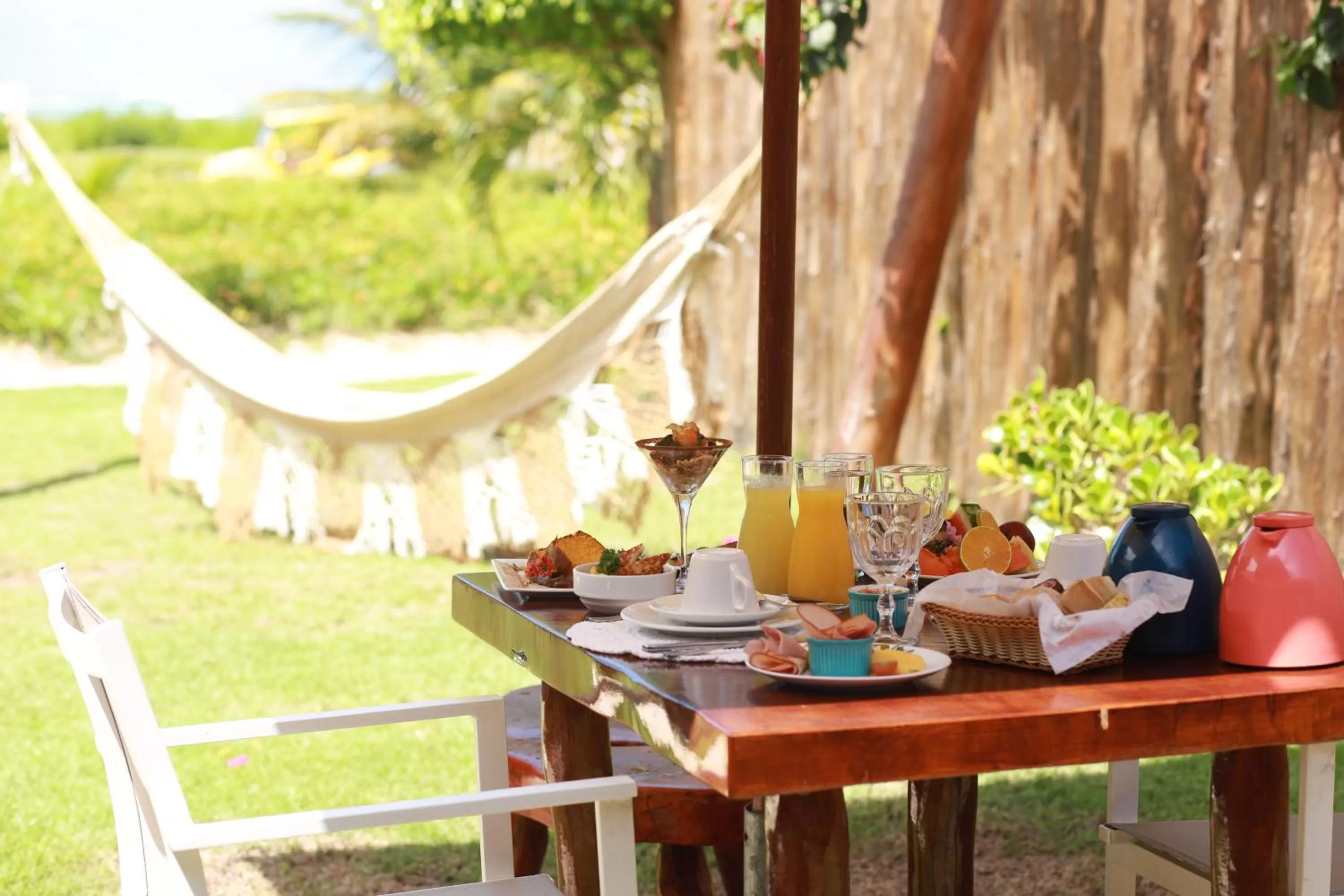 Garden in Pousada Rangai