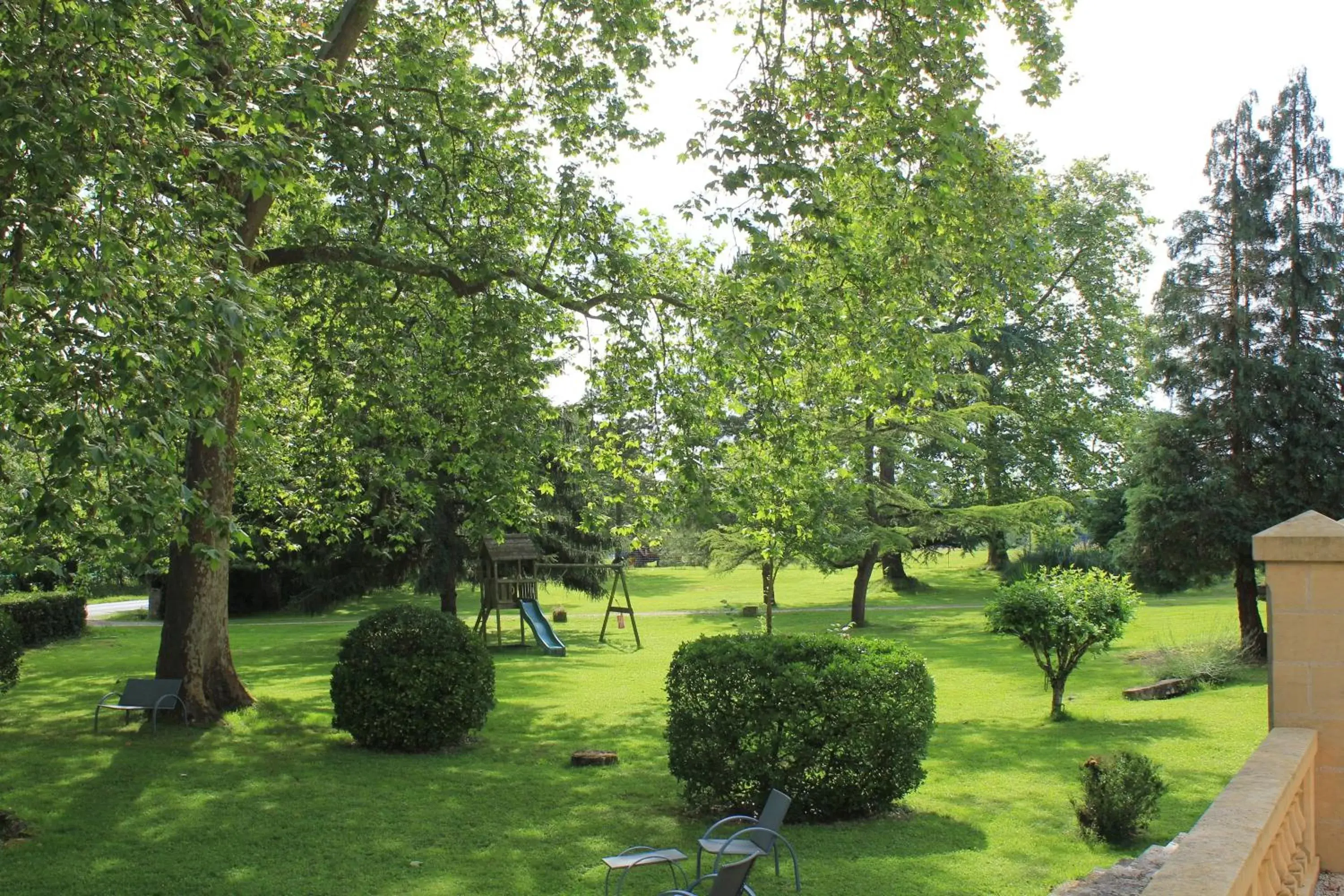 Garden view, Garden in Château Puygrenier