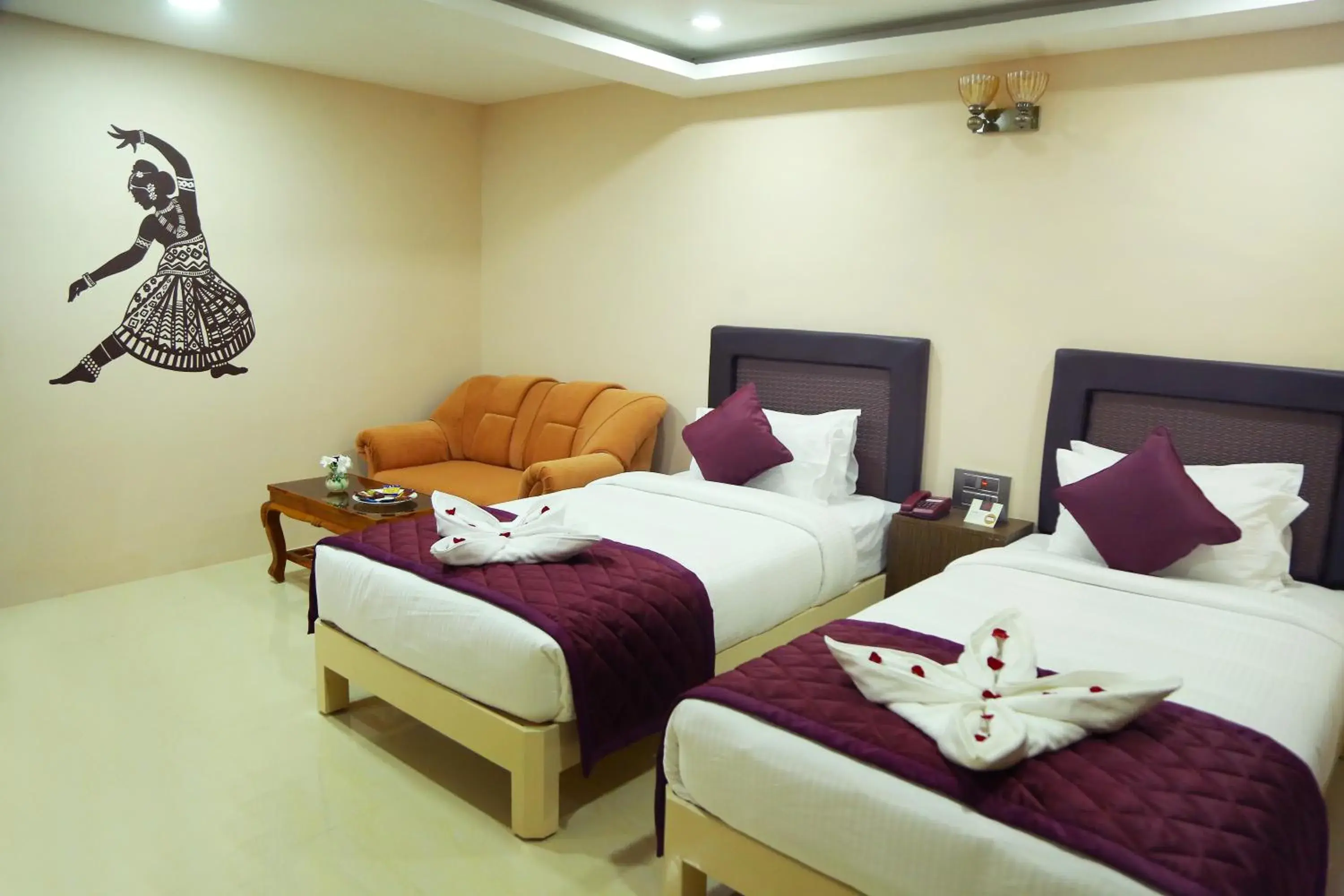 Photo of the whole room, Bed in Athena Hotel