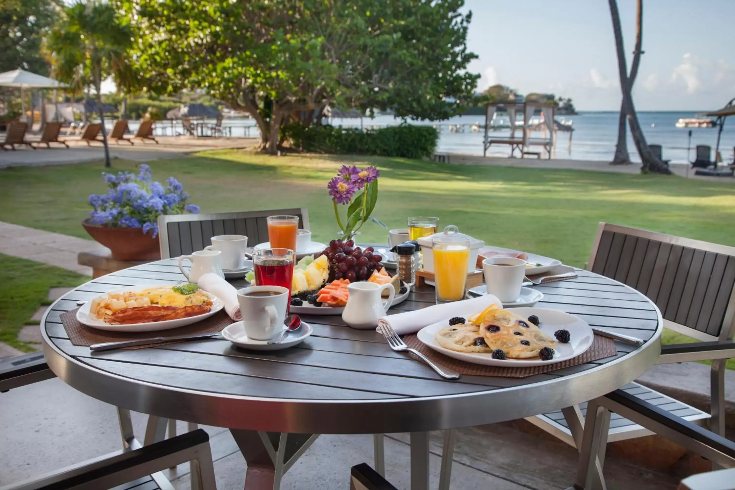 American breakfast, Breakfast in Copamarina Beach Resort & Spa