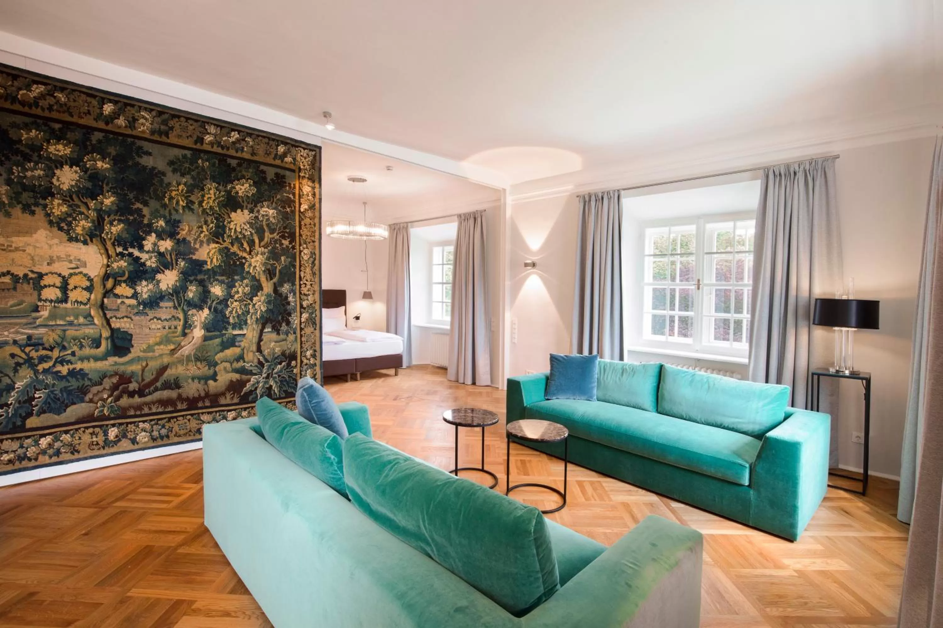 Photo of the whole room in Hotel Schloss Leopoldskron