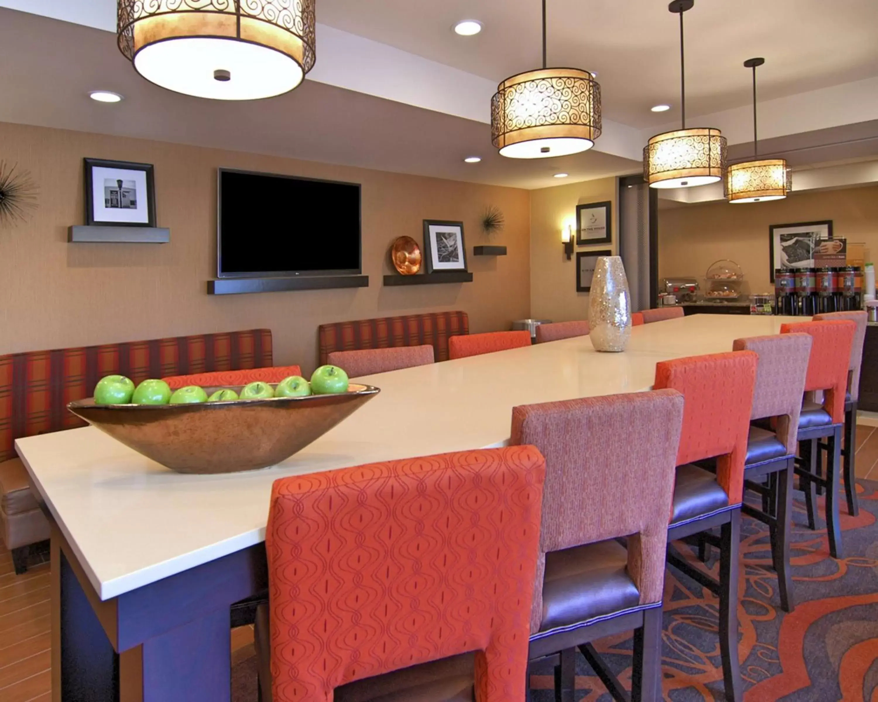 Dining area, Restaurant/Places to Eat in Hampton Inn Troy