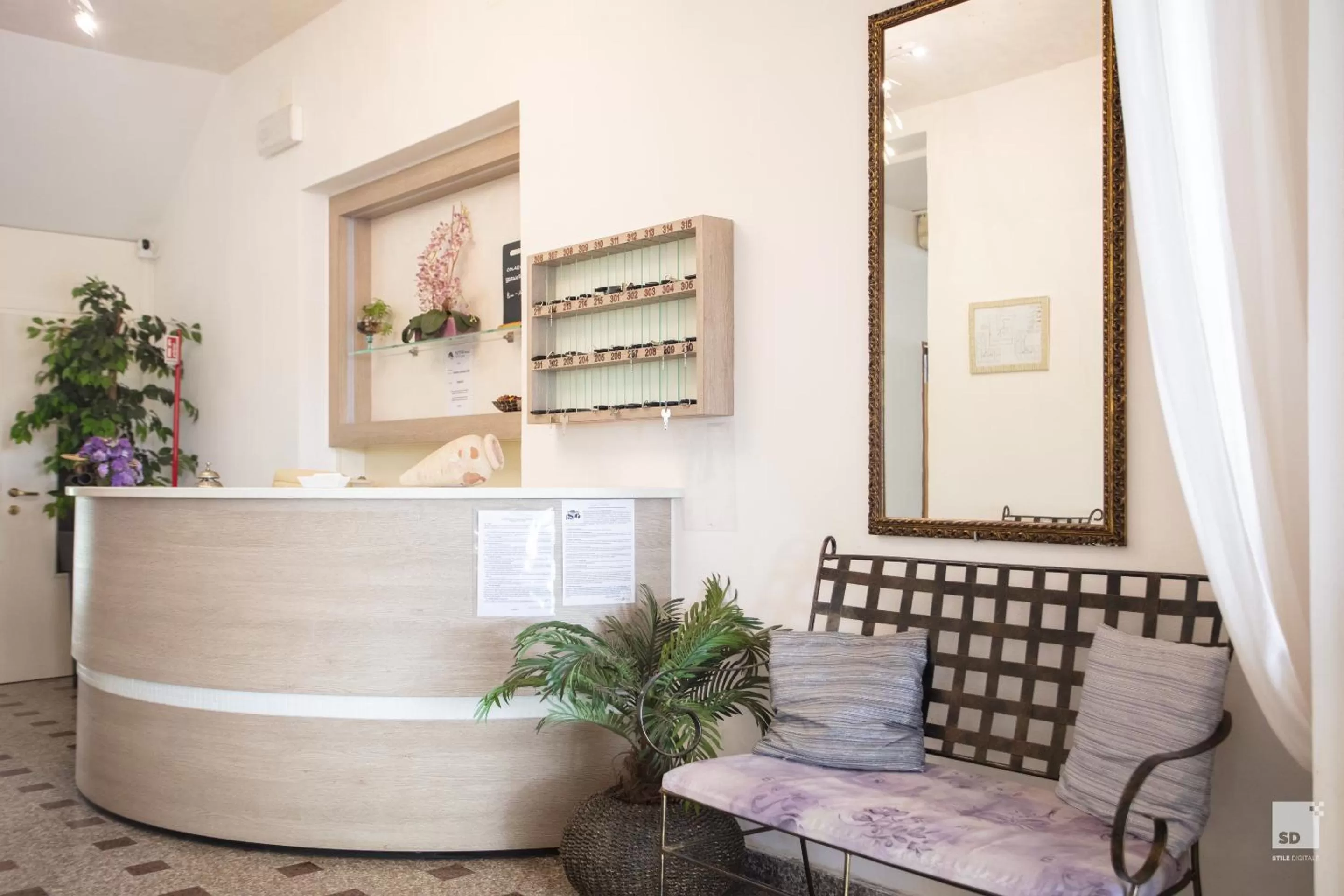 Lobby or reception in Hotel Fattori Mare