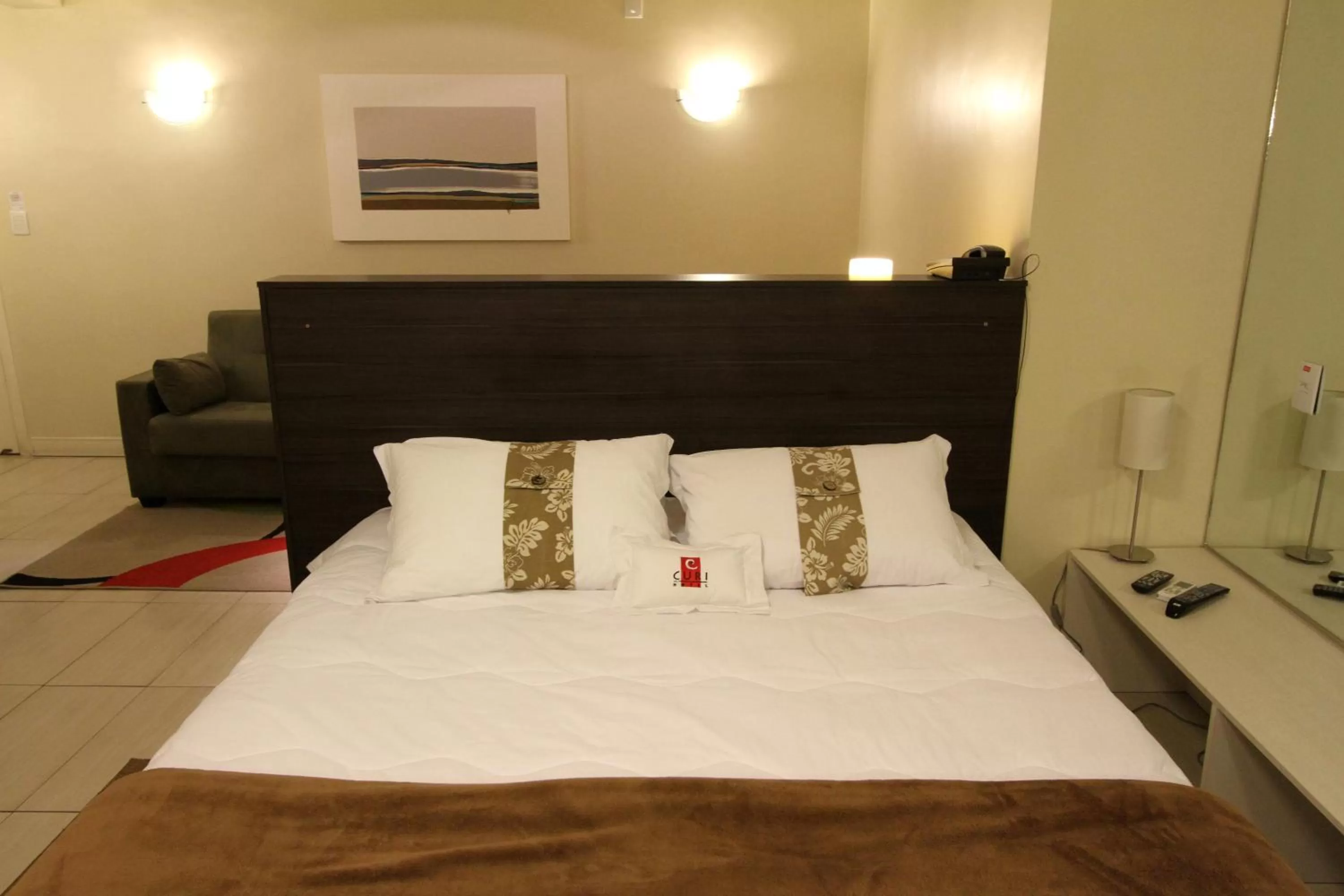 Bedroom, Bed in Hotel Curi Executive