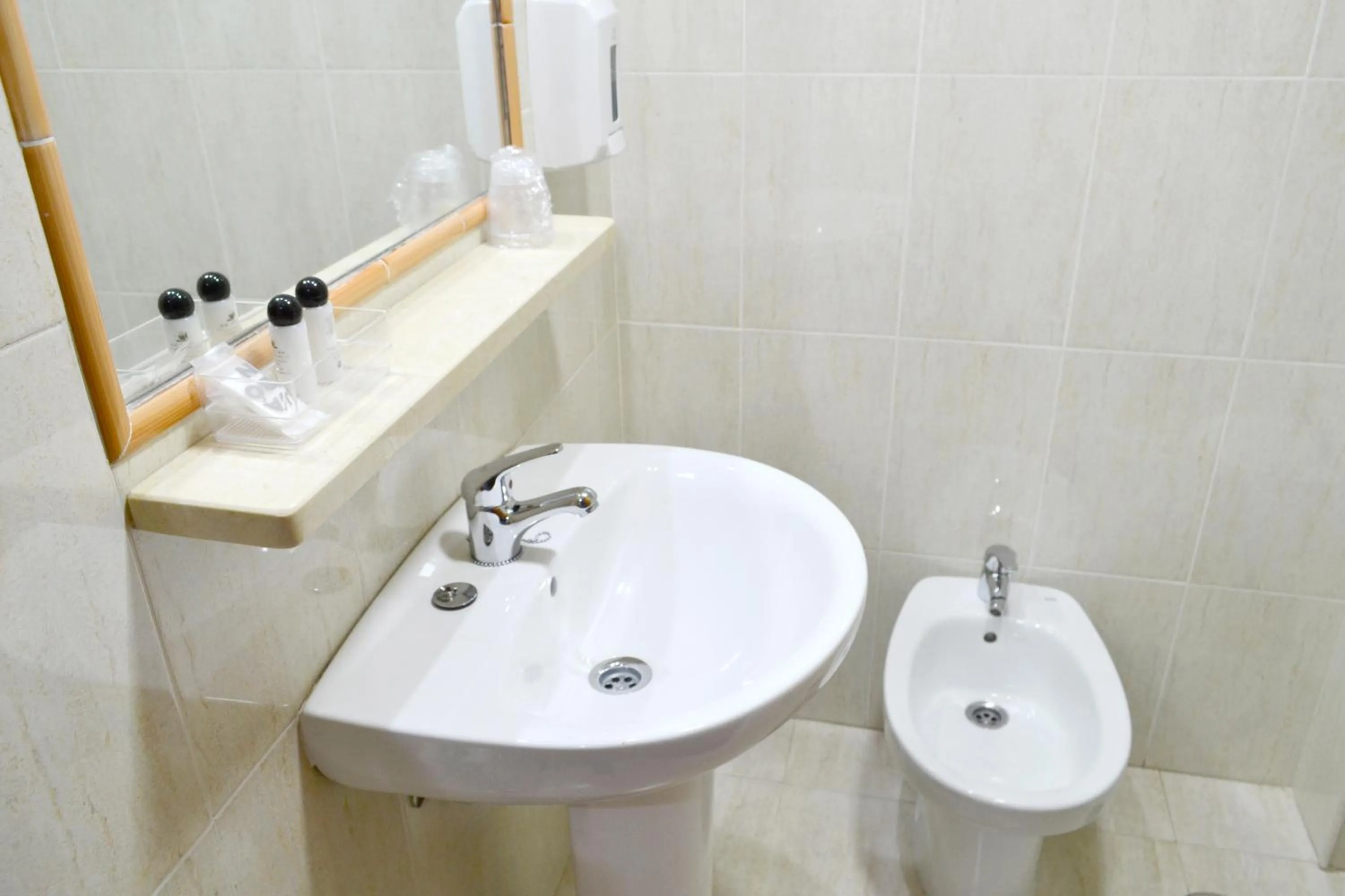 Bathroom in Hotel Los Templarios