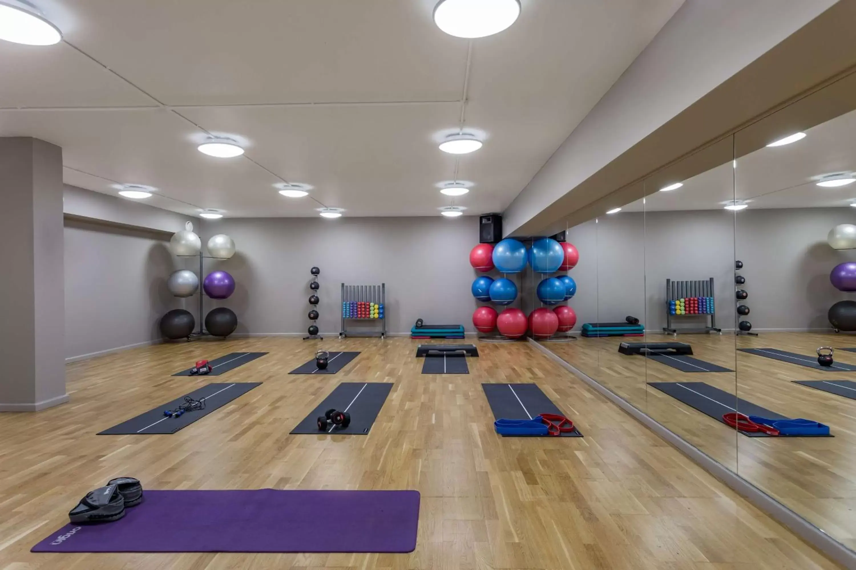 Fitness centre/facilities in Radisson Blu Hotel London Stansted Airport