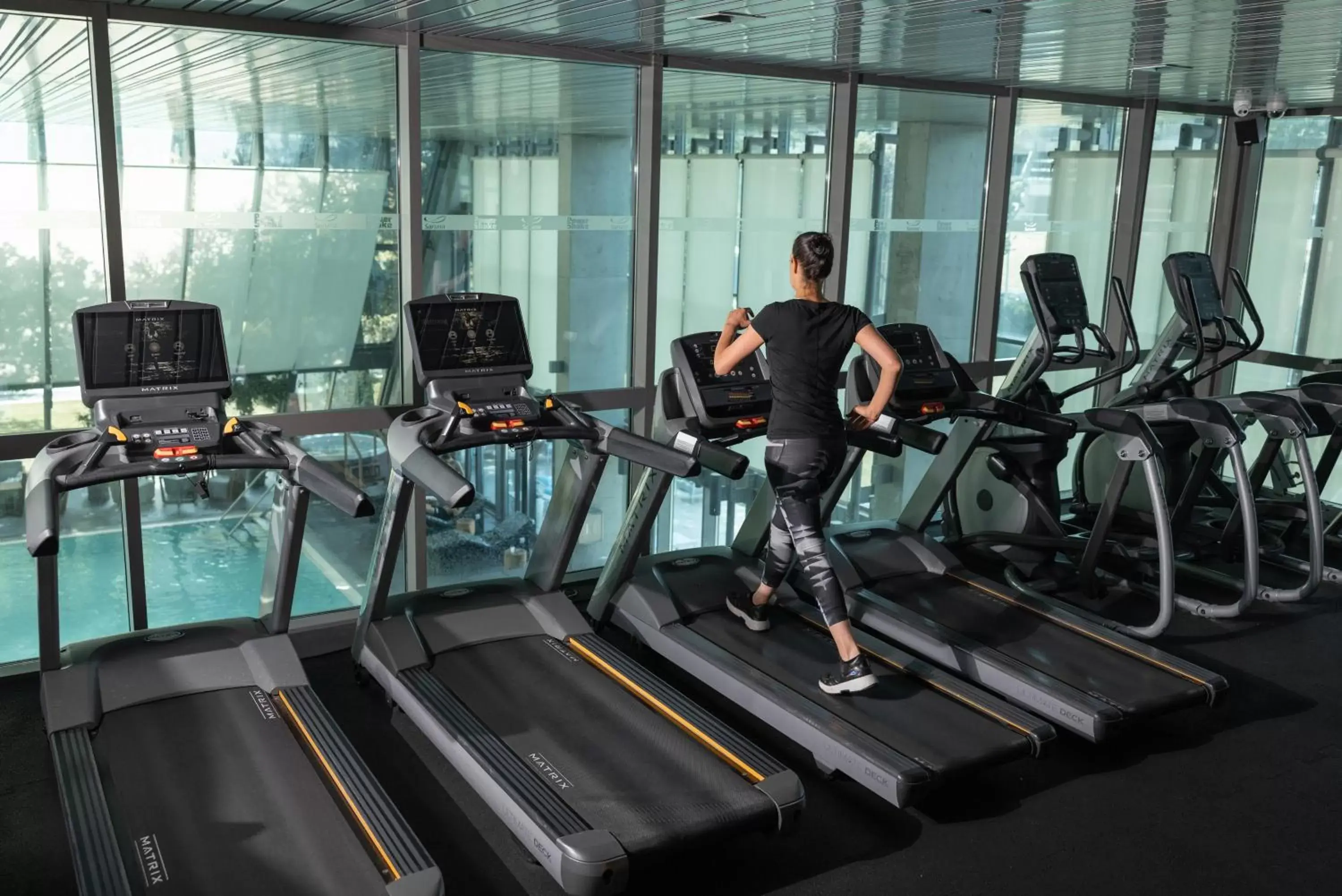 Fitness centre/facilities, Fitness Center/Facilities in Crowne Plaza Belgrade, an IHG Hotel