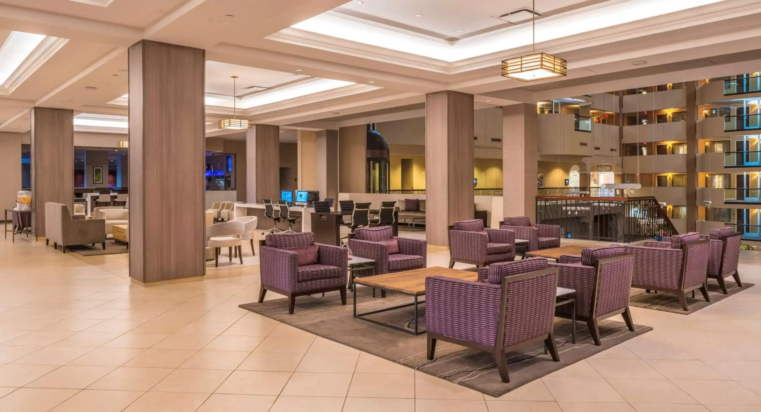 Lobby or reception, Restaurant/Places to Eat in Hilton Washington DC/Rockville Hotel & Executive Meeting Center