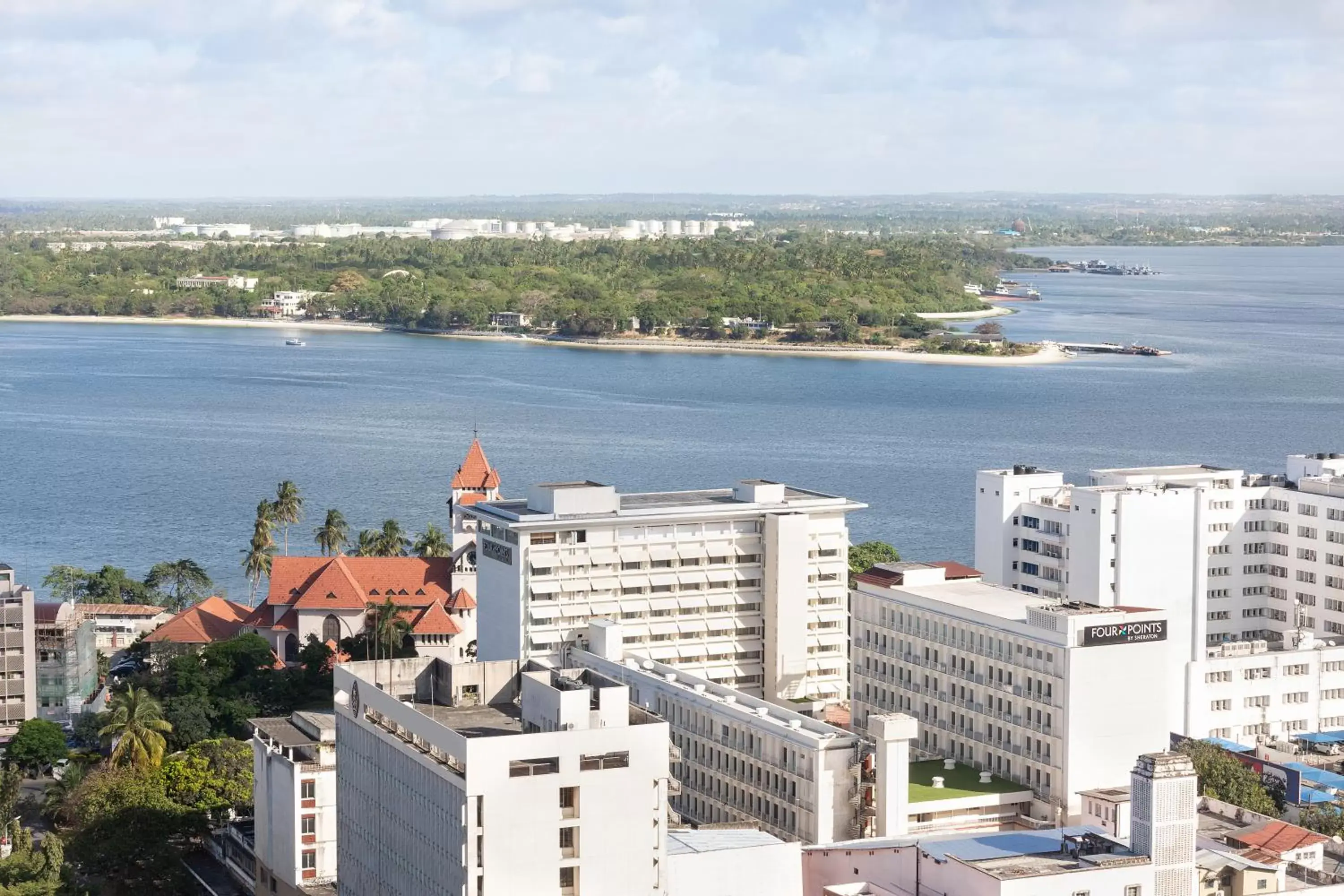 Property building, Bird's-eye View in Four Points by Sheraton Dar es Salaam New Africa