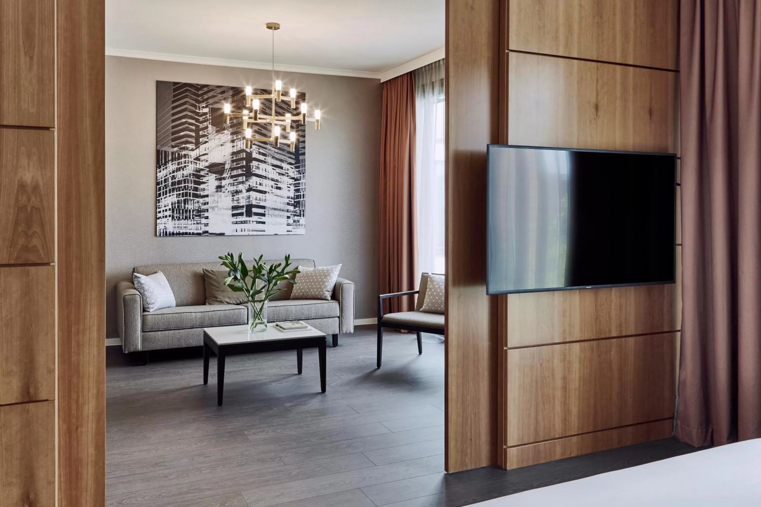 Living room in Radisson Blu Hotel Hannover