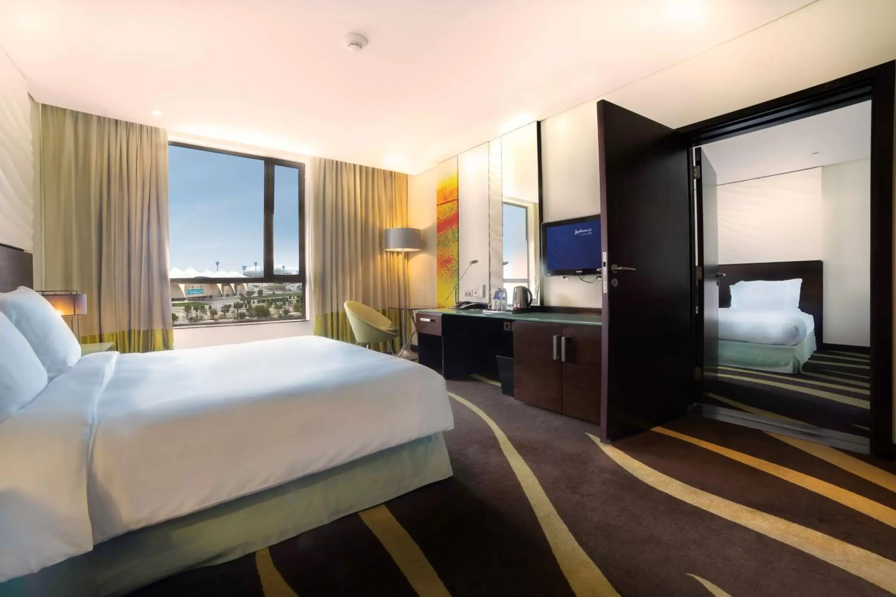 Photo of the whole room in Radisson Blu Hotel, Abu Dhabi Yas Island