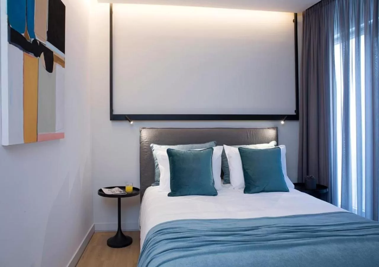 Bed in The Alex Monte Kastella, Santikos Collection