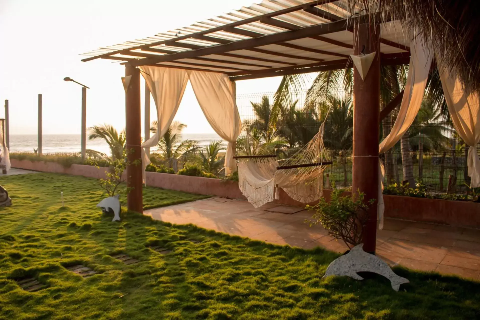 Patio in Hotel Villas Punta Blanca