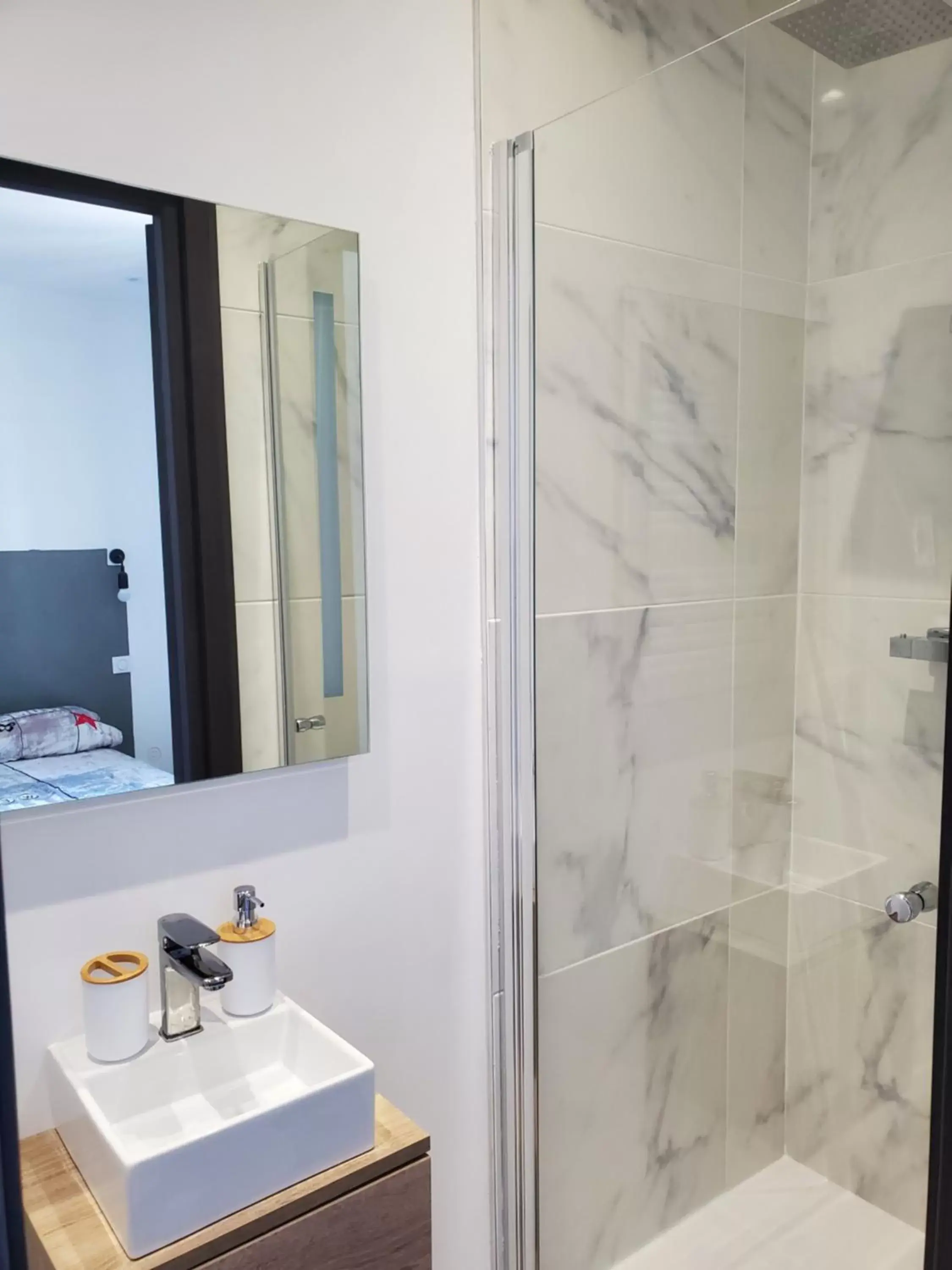 Bathroom in Chambre d'Hôte Straboni