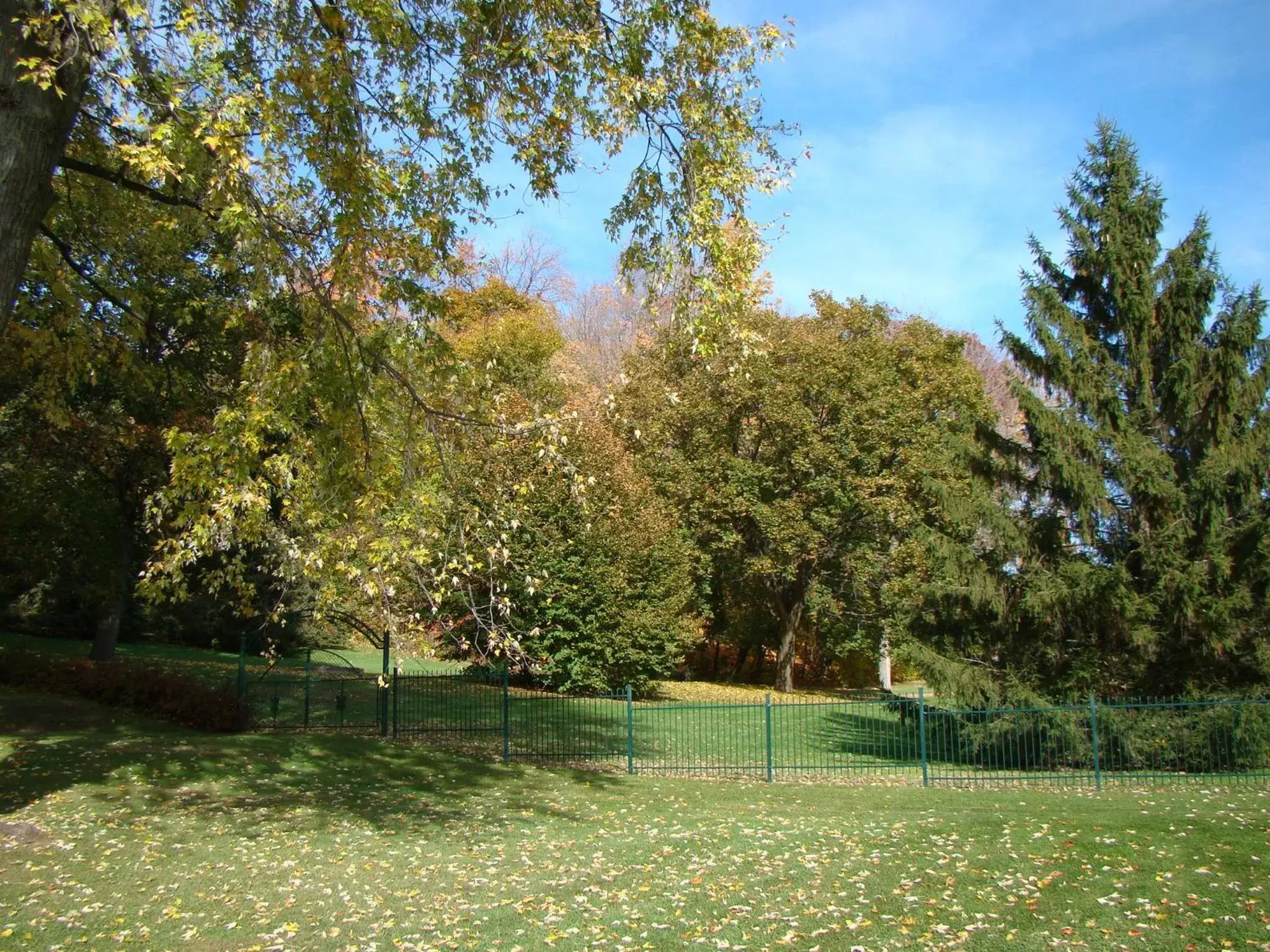 Area and facilities, Garden in Auberge de l'Abbaye d'Oka