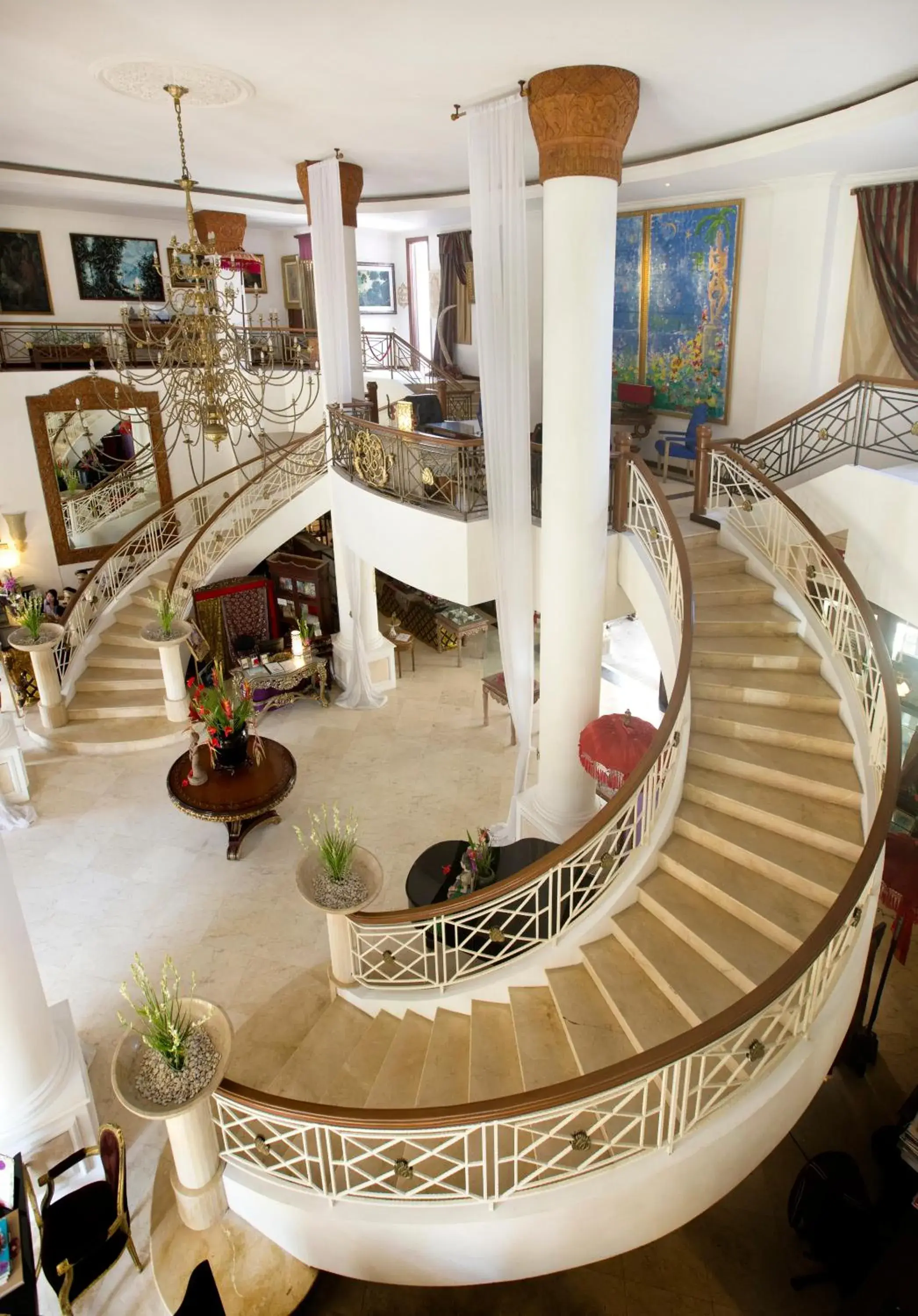 Bird's eye view in The Mansion Resort Hotel & Spa Bird's eye view in The Mansion Resort Hotel & Spa