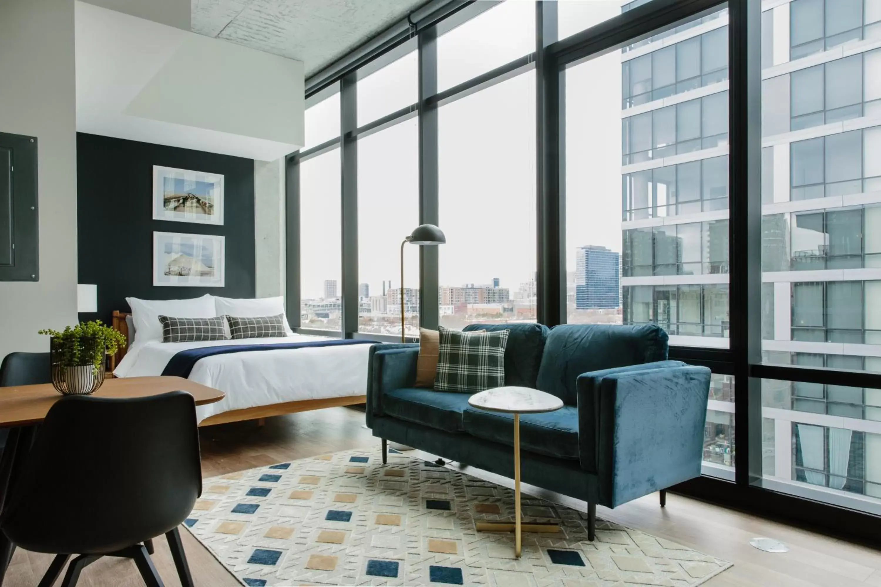 Living room, Seating Area in Sonder South Wabash