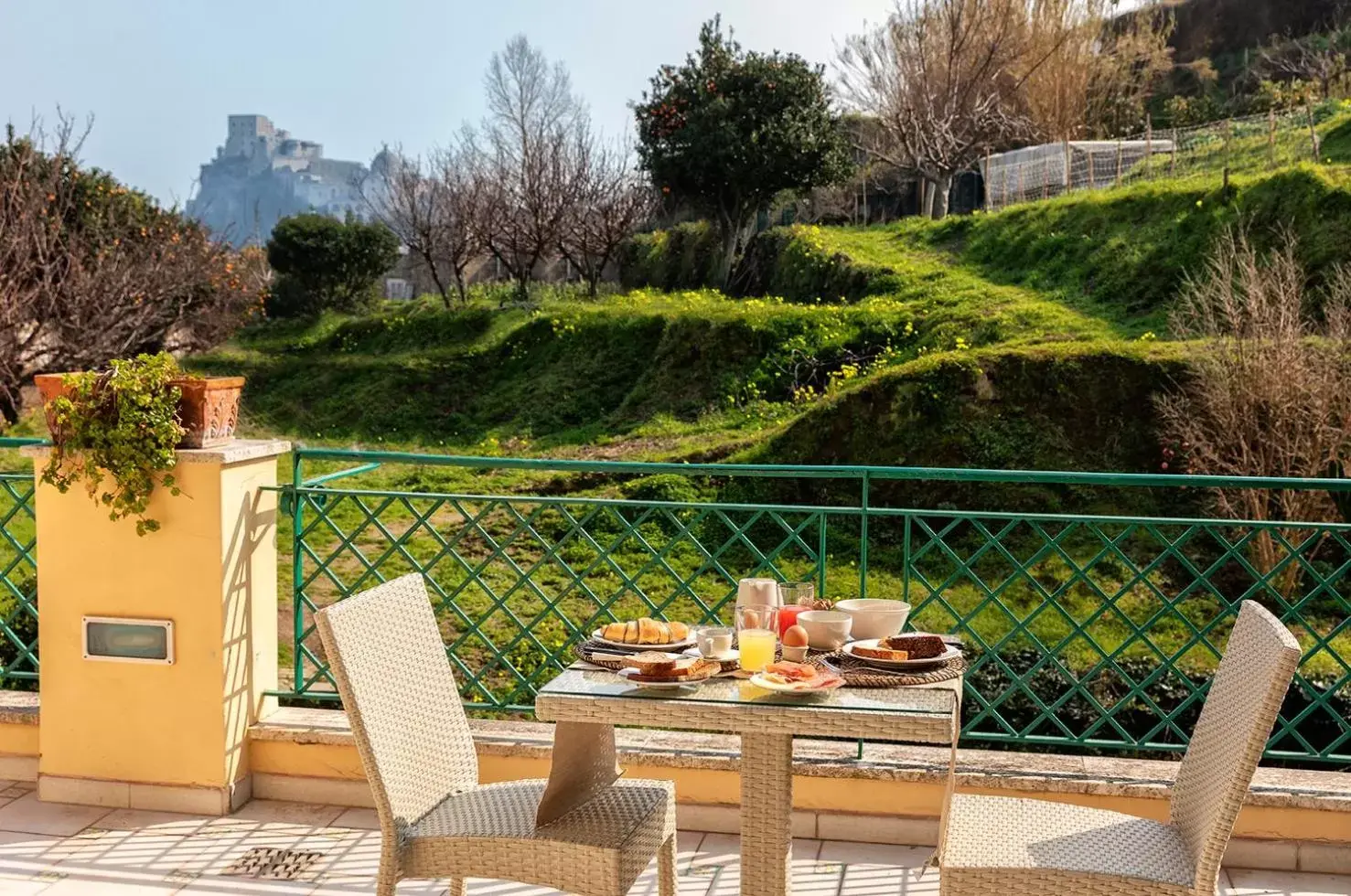 Balcony/Terrace in B&B Marcantonio - Ischia Ponte