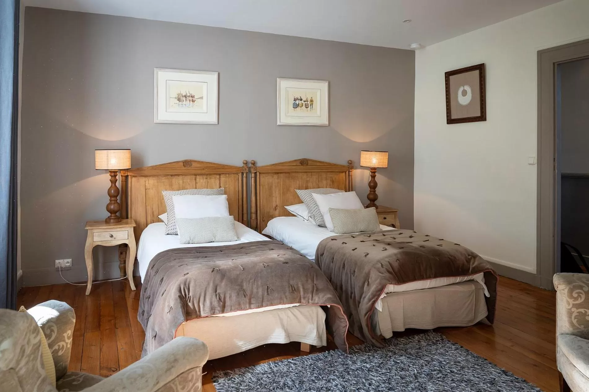 Bed in Le Petit Matin