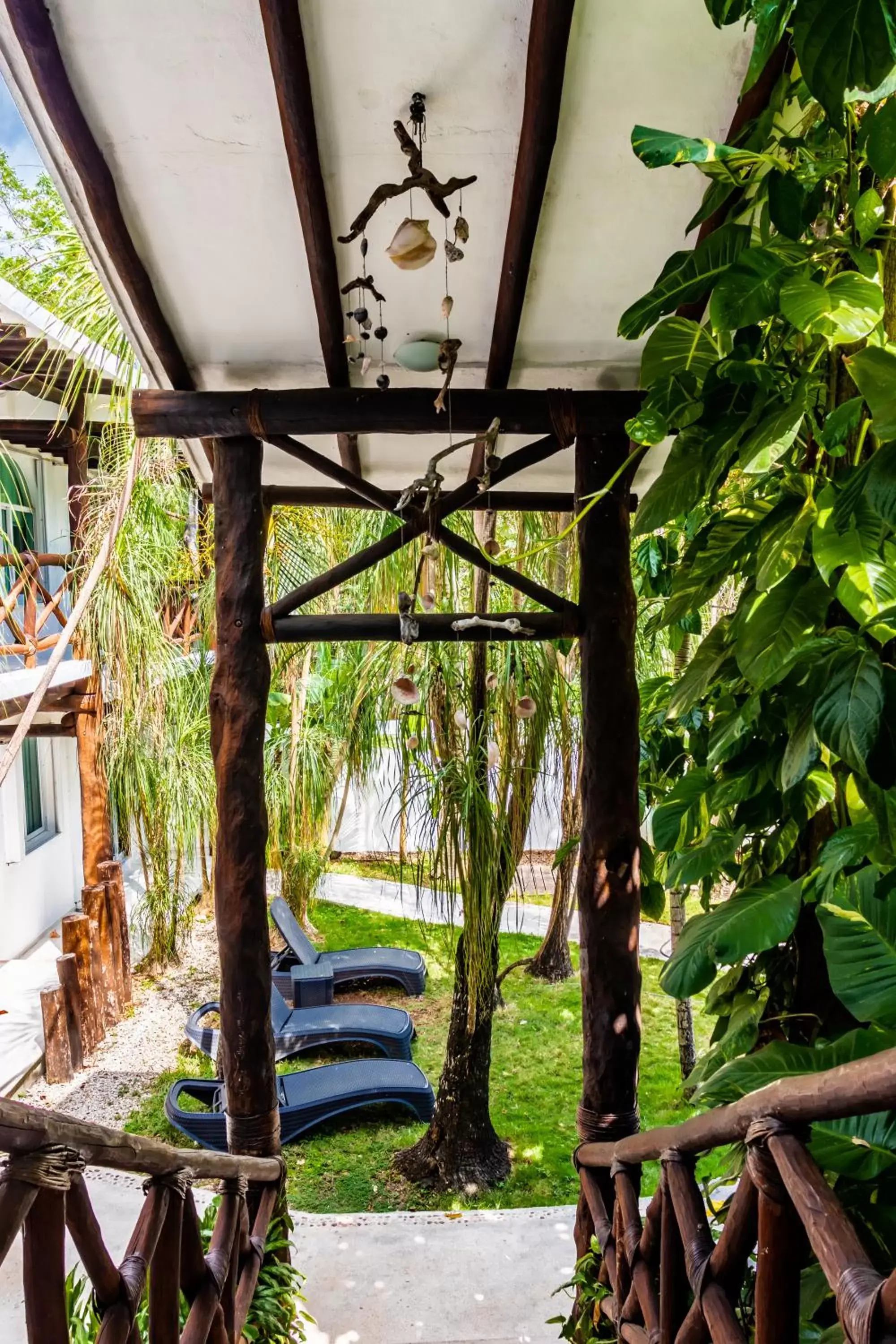 Garden in Apart Hotel Casaejido