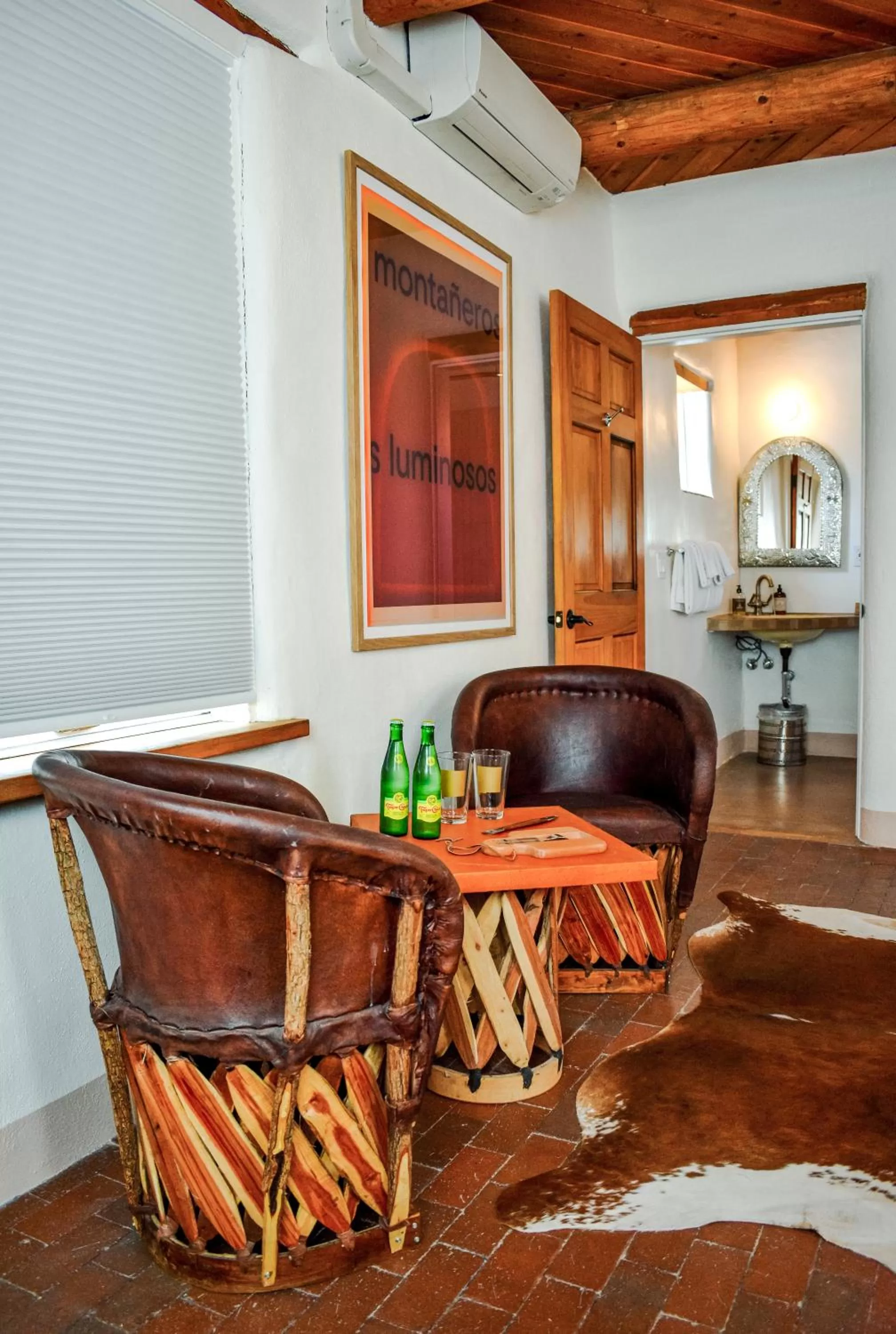 Seating area in The Parador