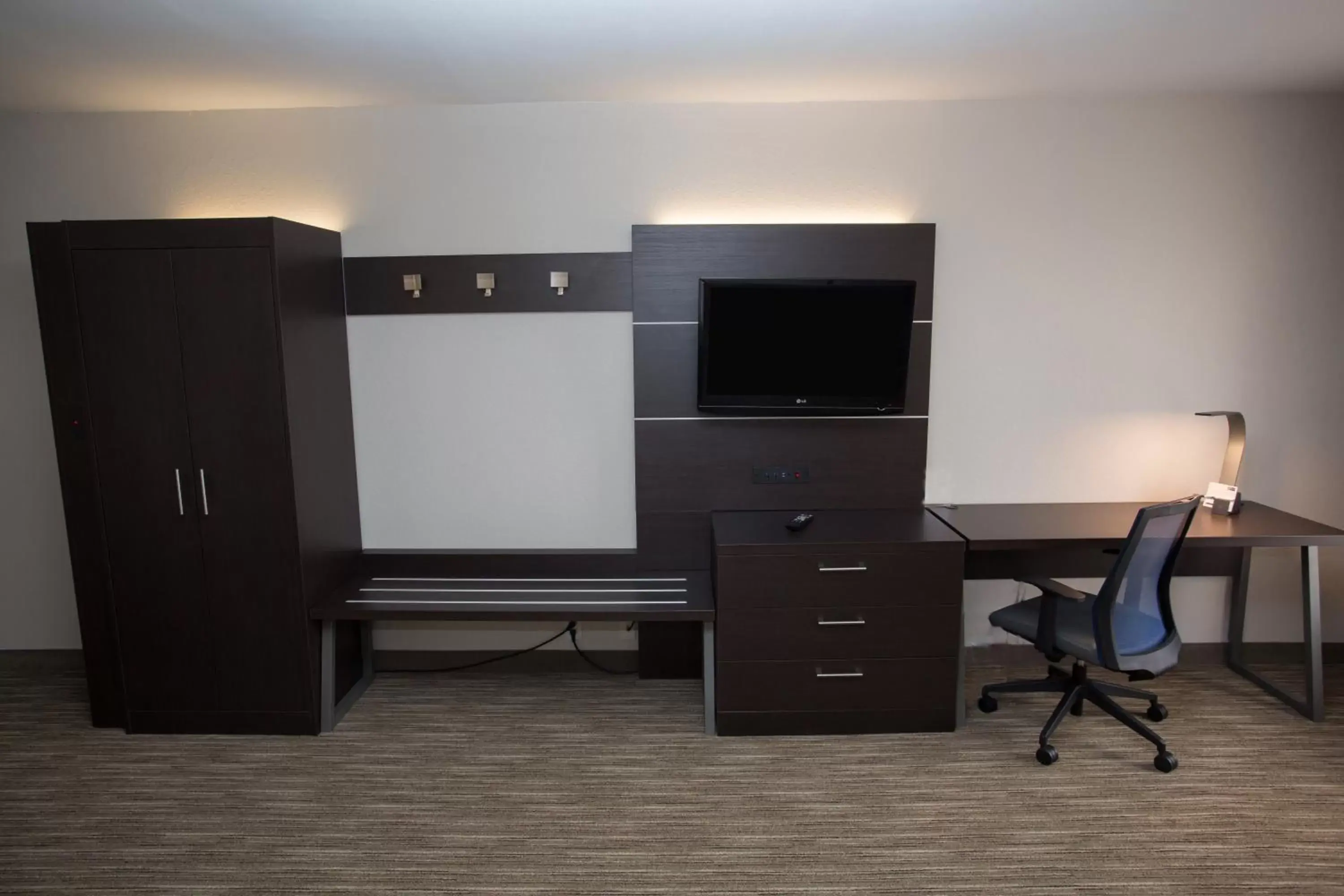 Photo of the whole room, TV/Entertainment Center in Holiday Inn Express Wilmington, an IHG Hotel