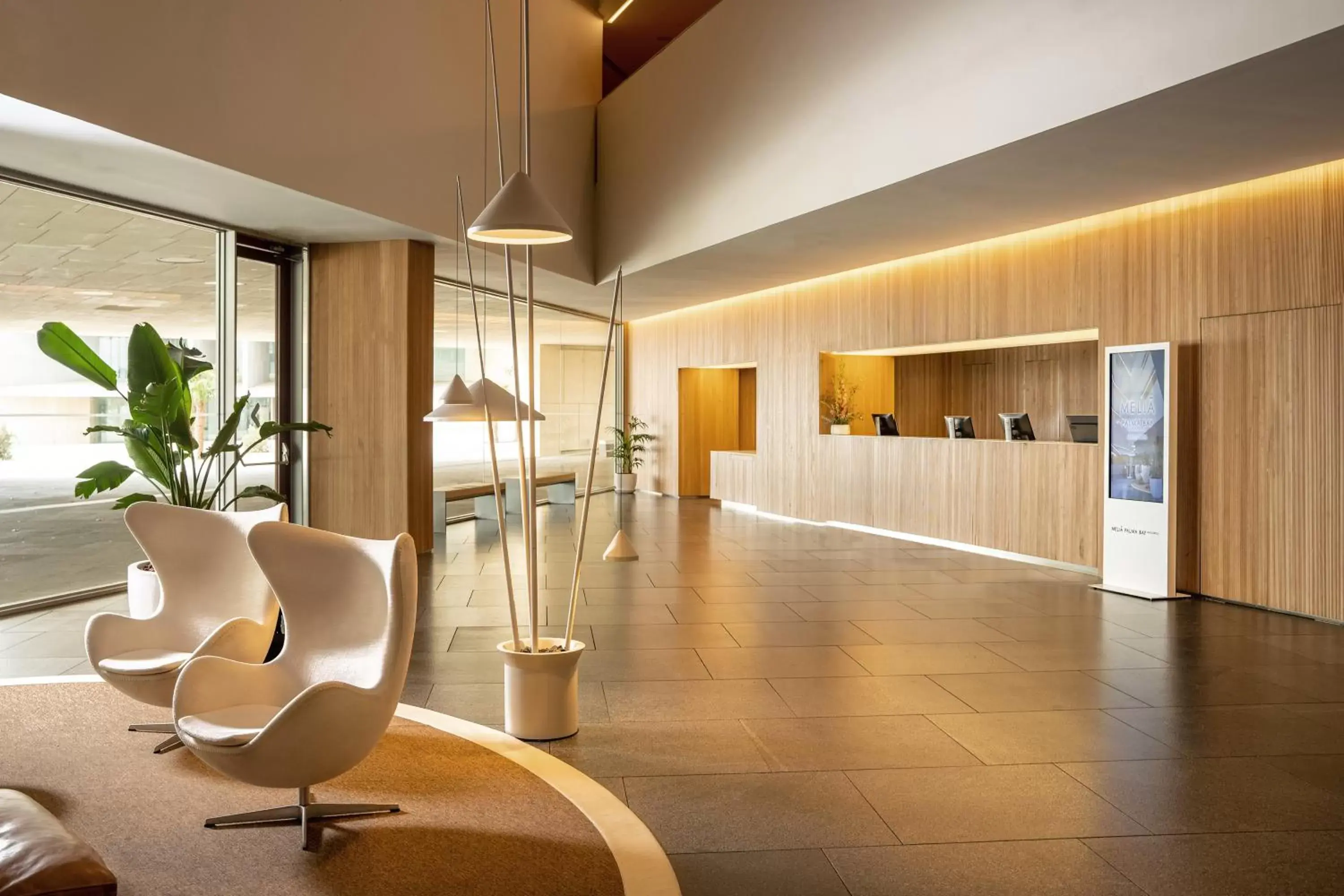 Lobby or reception in Melia Palma Bay