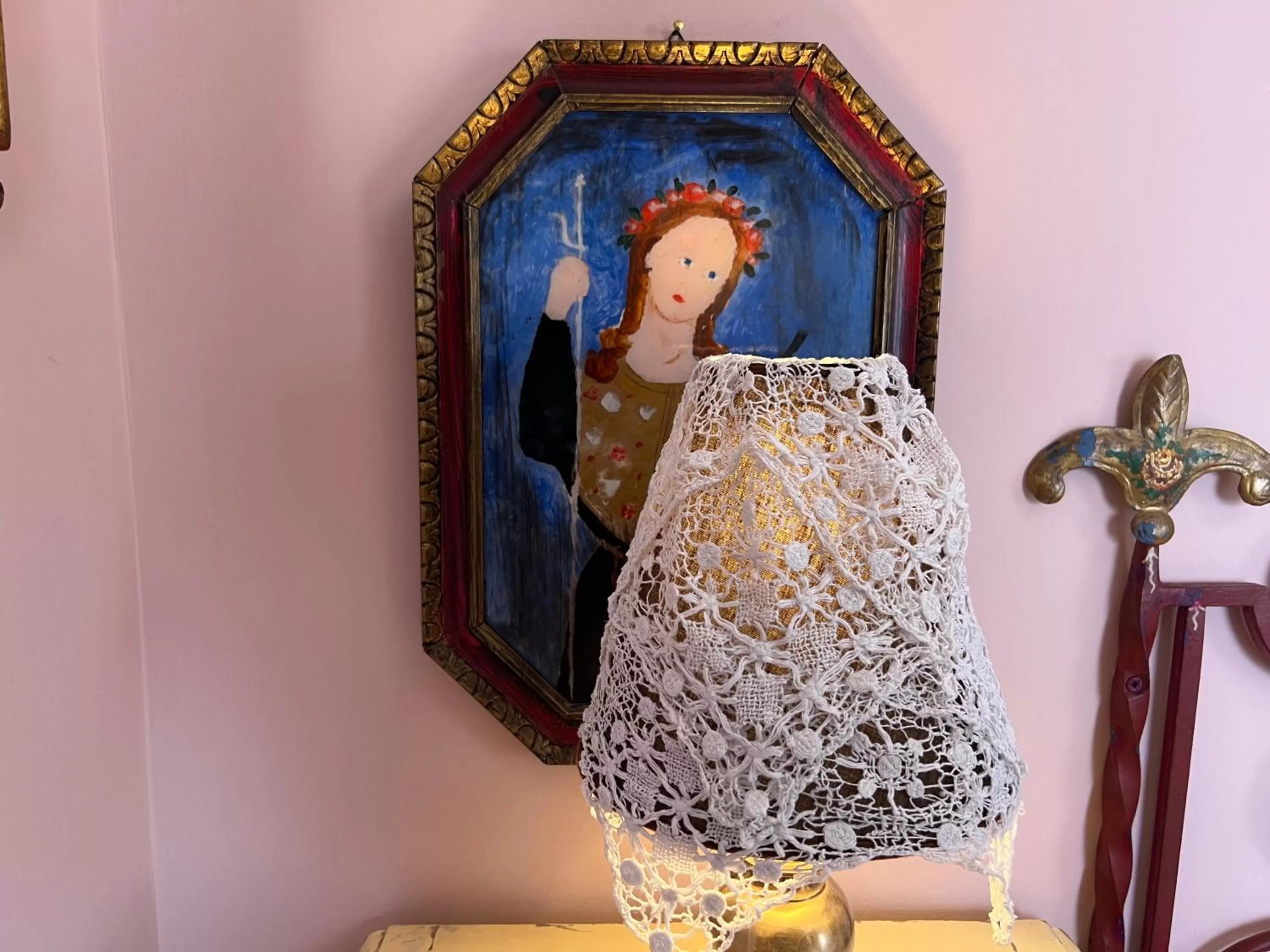 Decorative detail in B&B Villa Giorgia