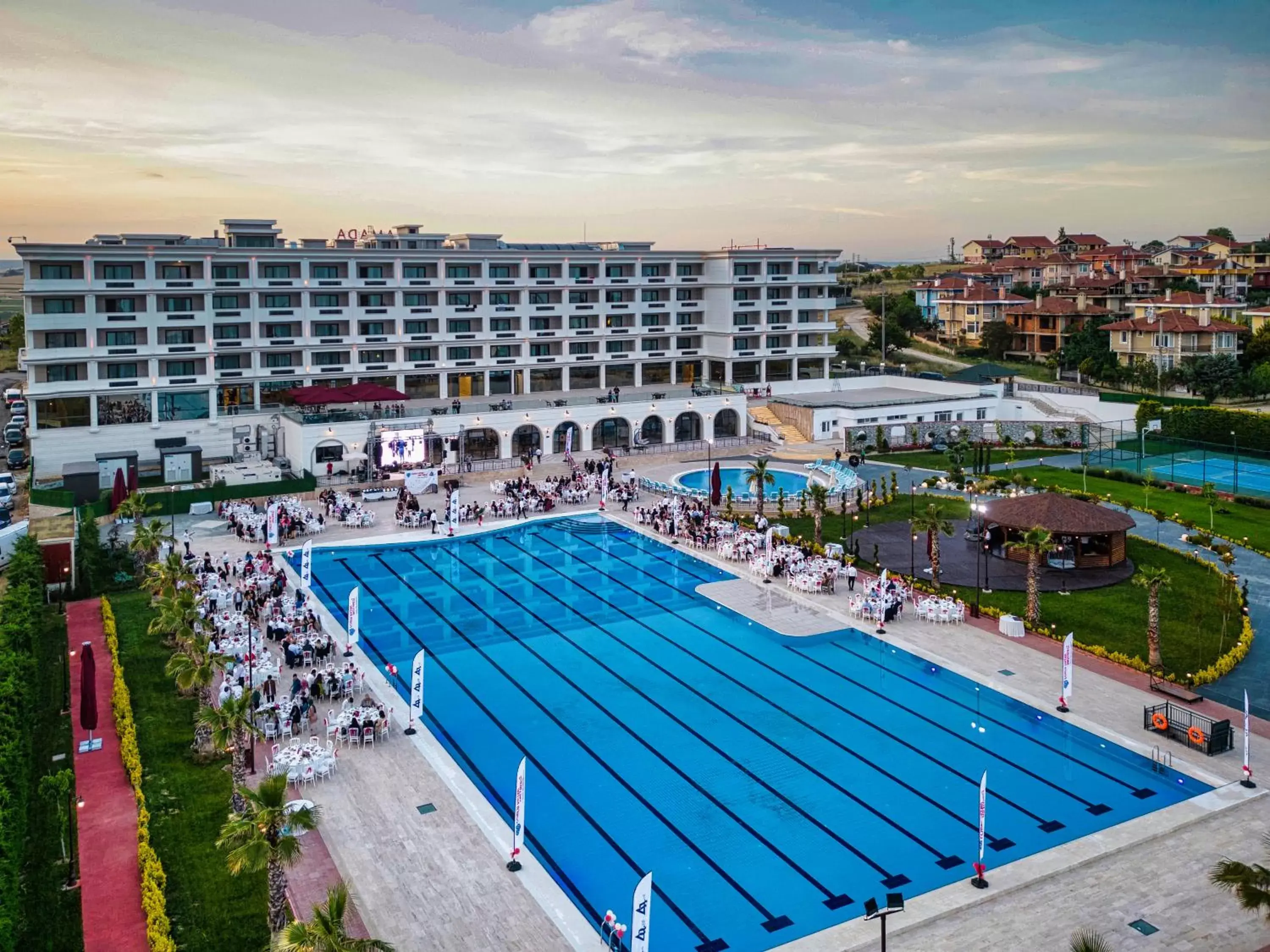 wedding, Pool View in Ramada Plaza by Wyndham Silivri