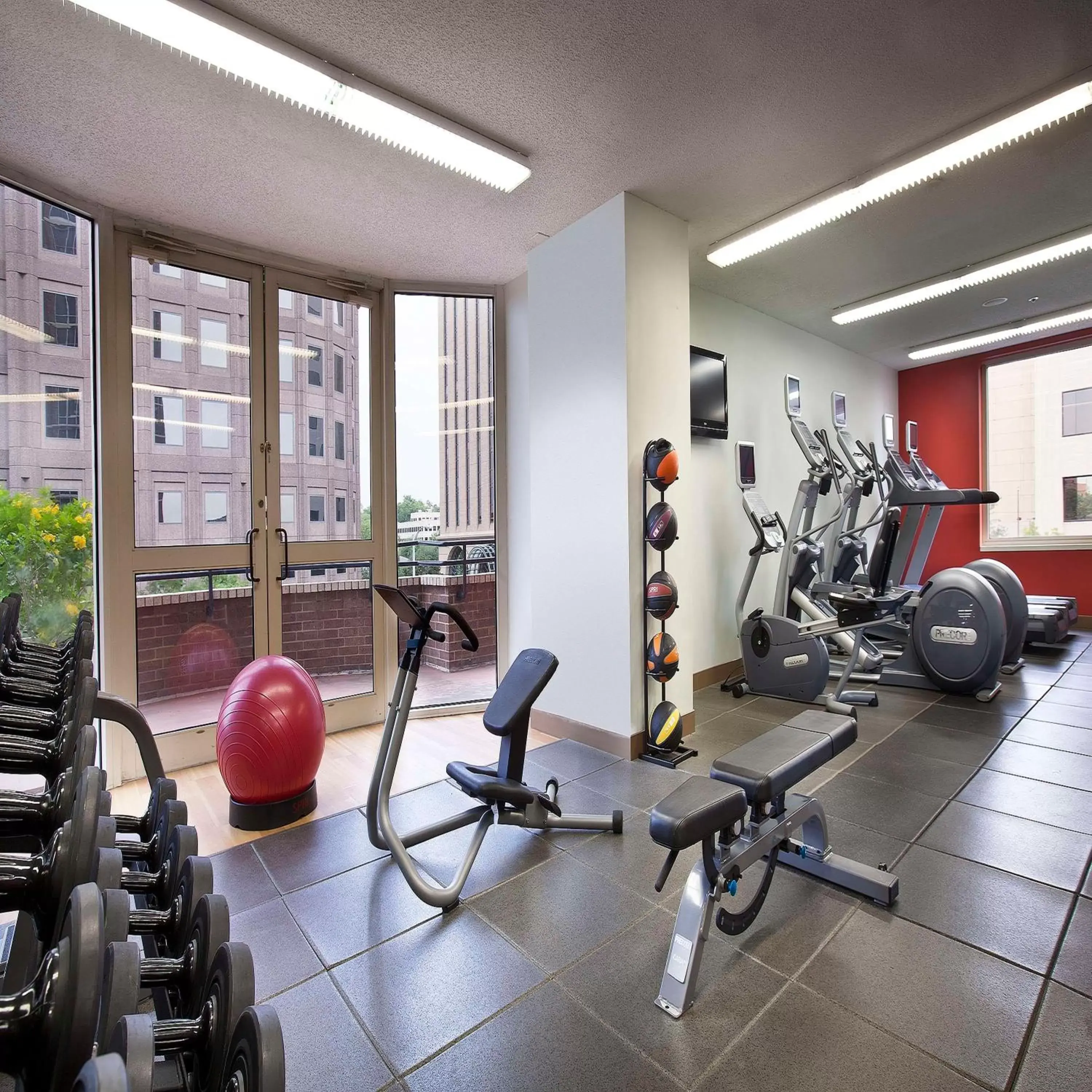 Fitness centre/facilities, Fitness Center/Facilities in DoubleTree Suites by Hilton Hotel Austin