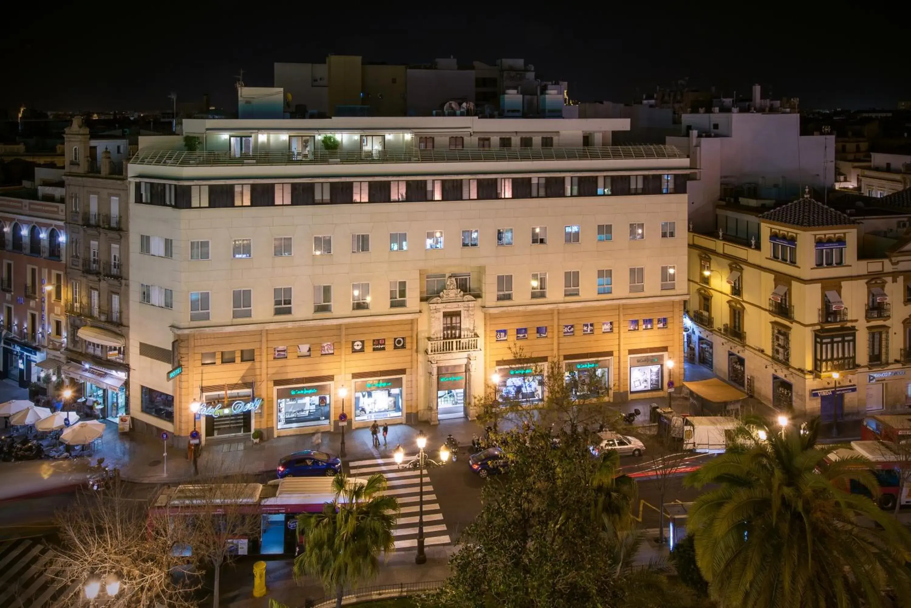 Facade/entrance, Property Building in Hotel Derby Sevilla