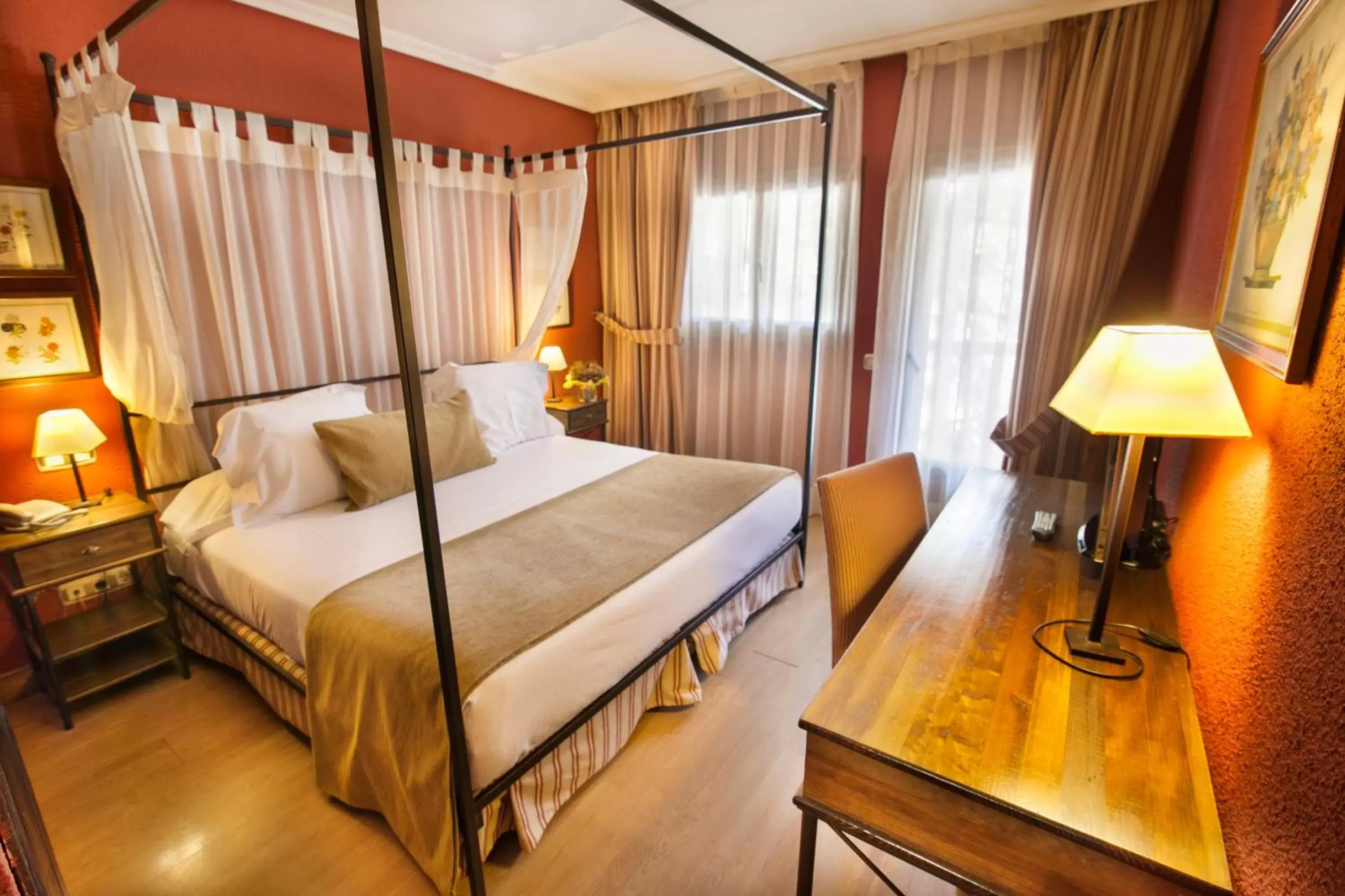 Bed in Hotel Rural Spa & Wellness Hacienda Los Robles