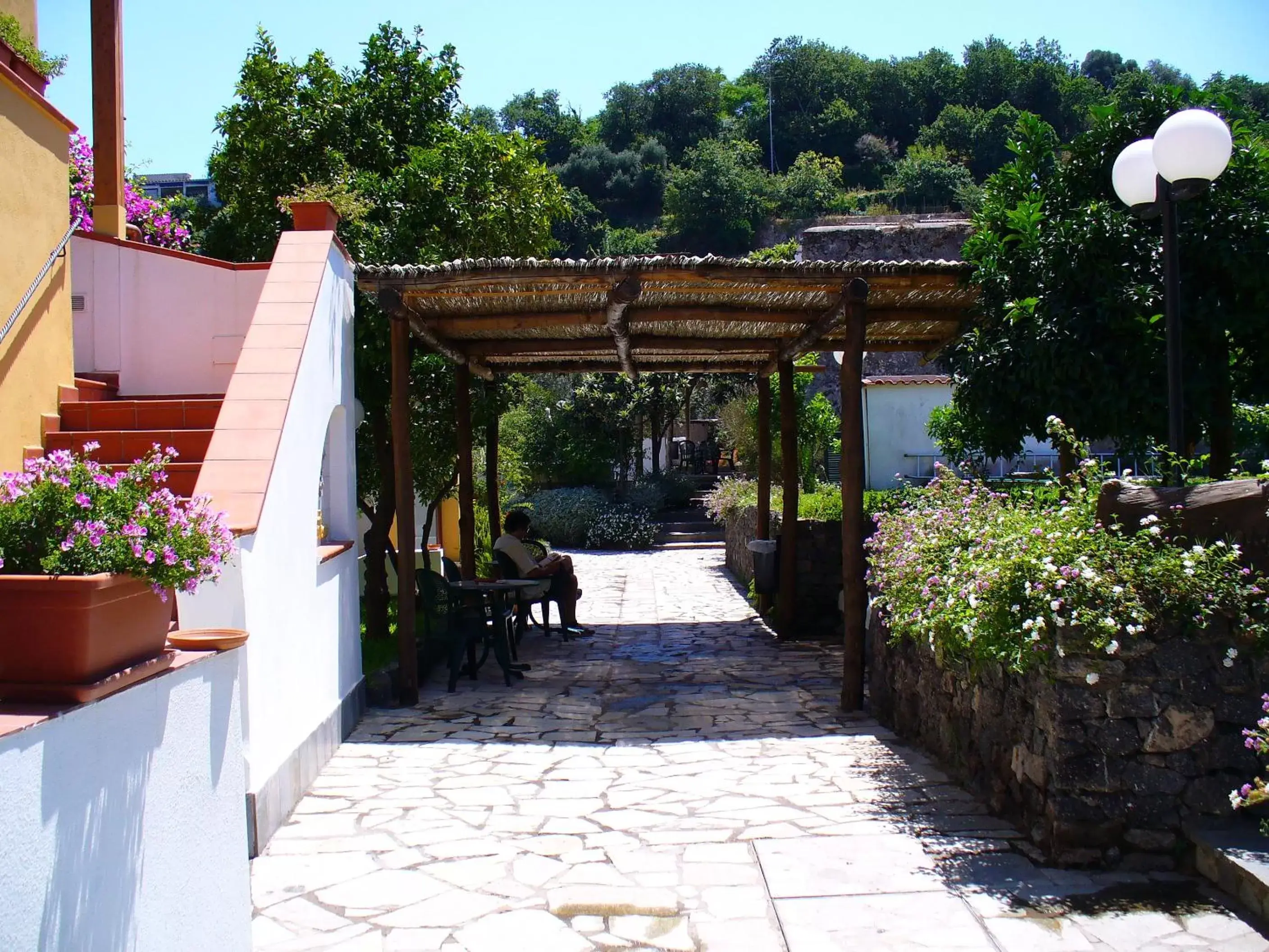 Garden in Hotel La Marticana