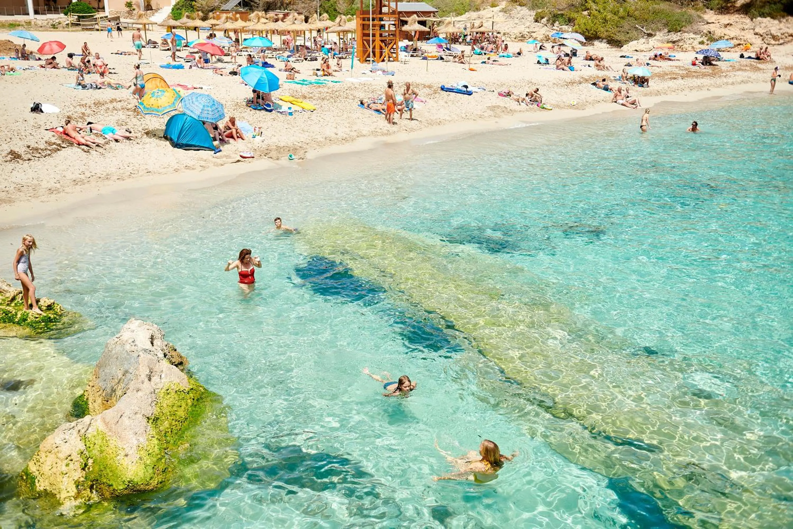 Beach in Iberostar Waves Cala Domingos All Inclusive