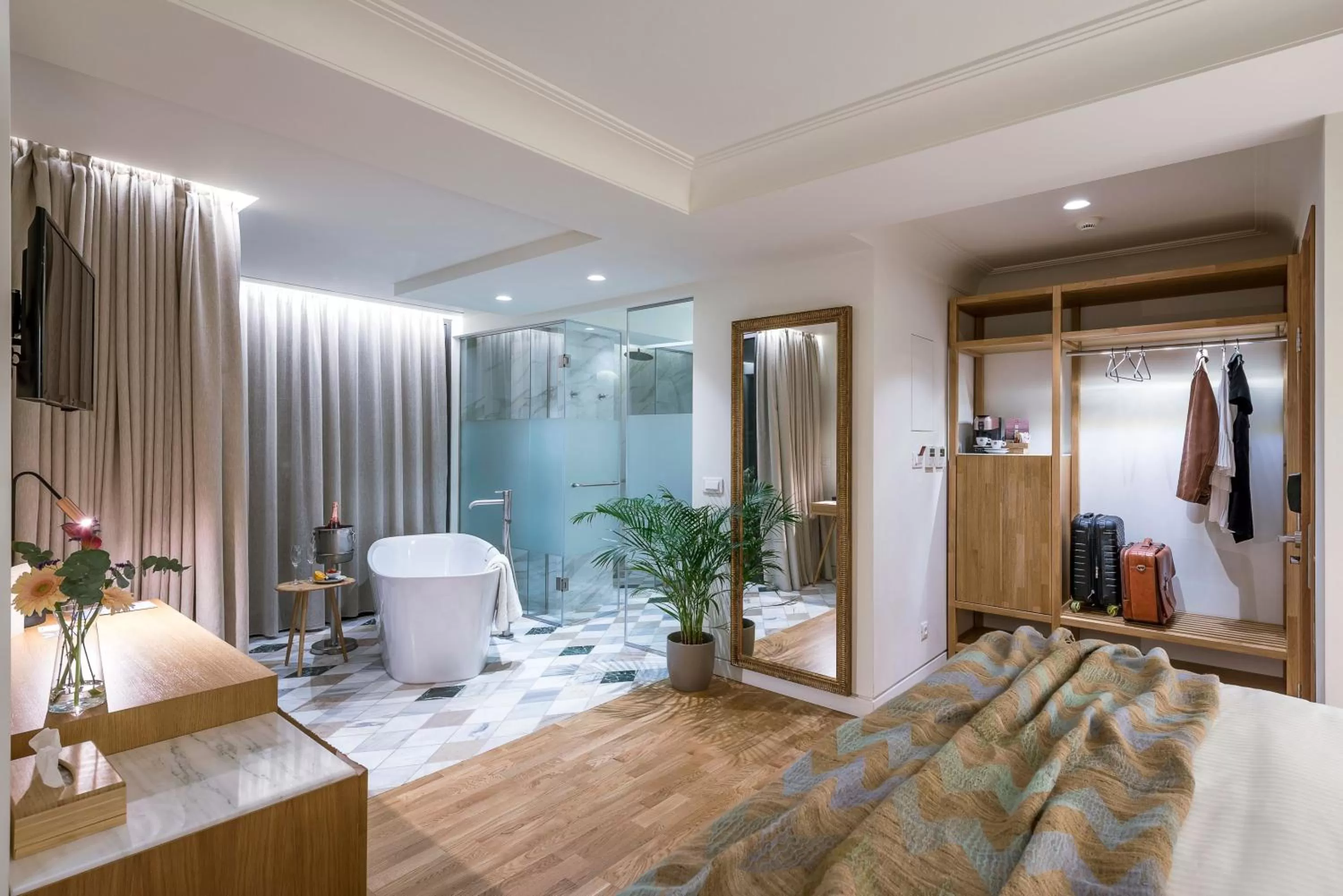 Photo of the whole room in Niche Hotel Athens