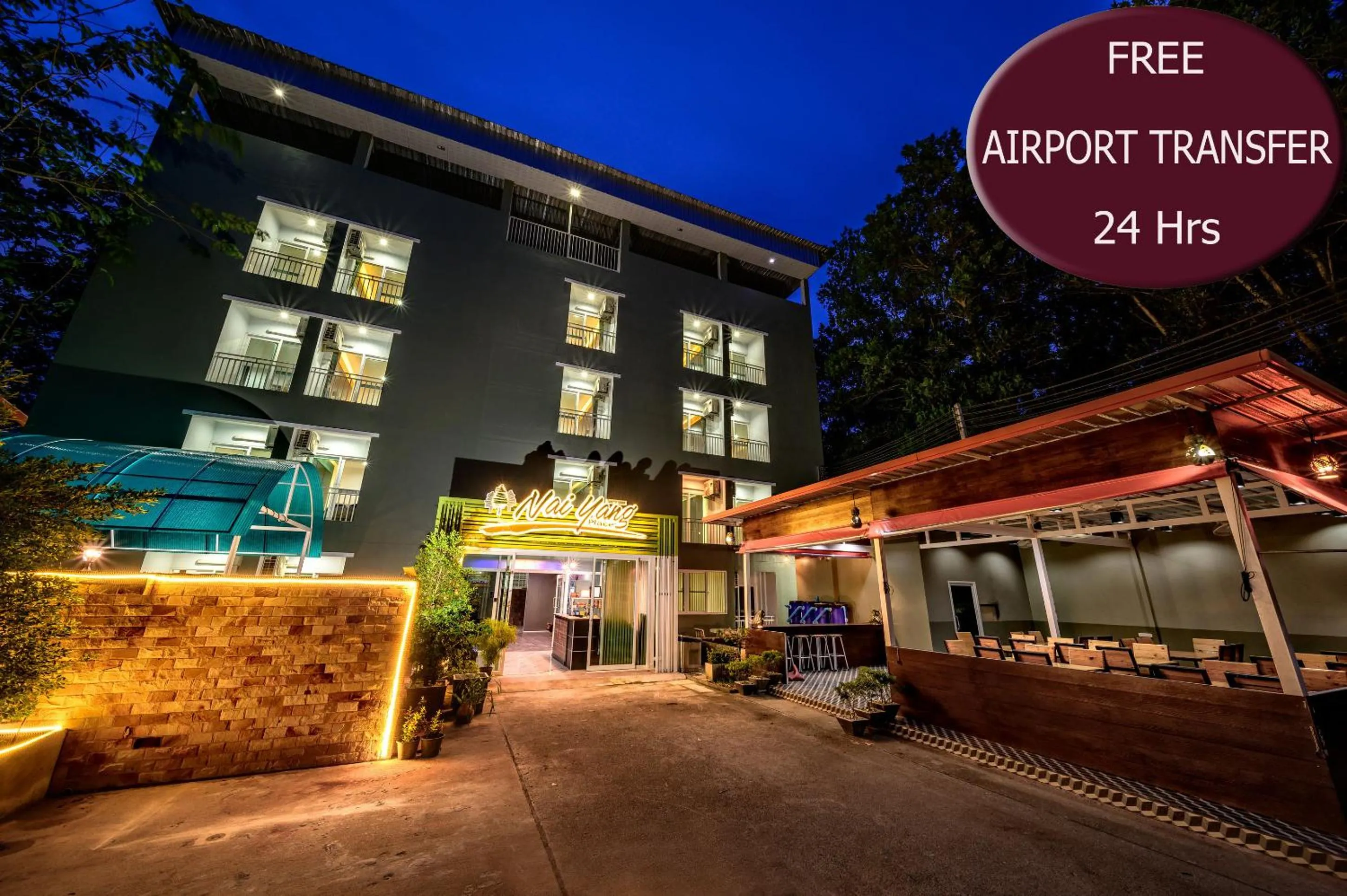 Property building in Naiyang Place - Phuket Airport
