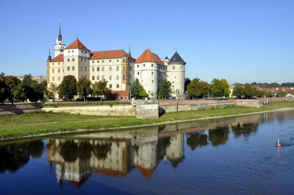 Nearby landmark, Property Building in Hotel Torgauer Brauhof