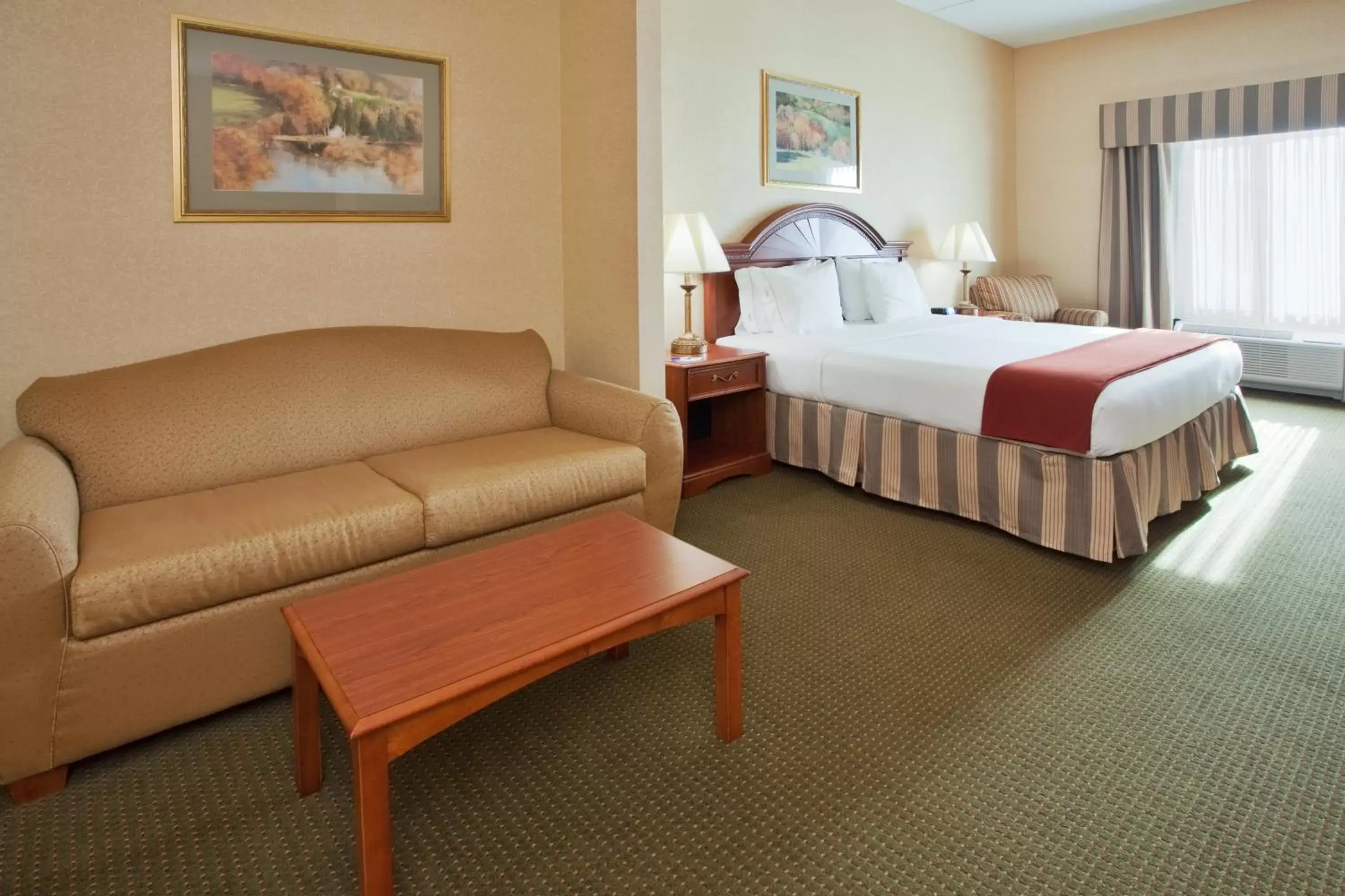 Photo of the whole room, Bed in Holiday Inn Express Hotel & Suites Drums-Hazelton, an IHG Hotel