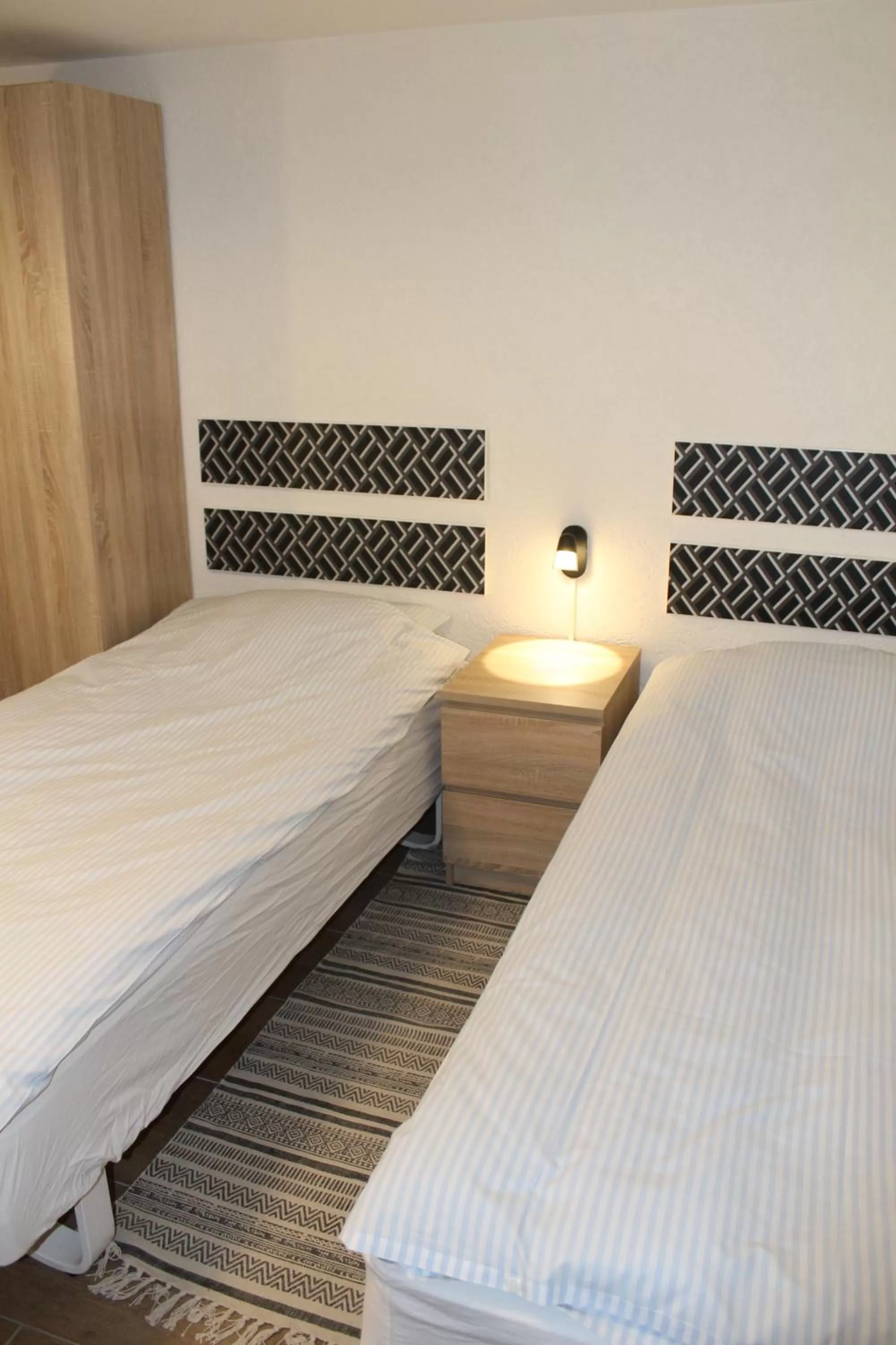 Bed in Amalie Bed and Breakfast & Apartments