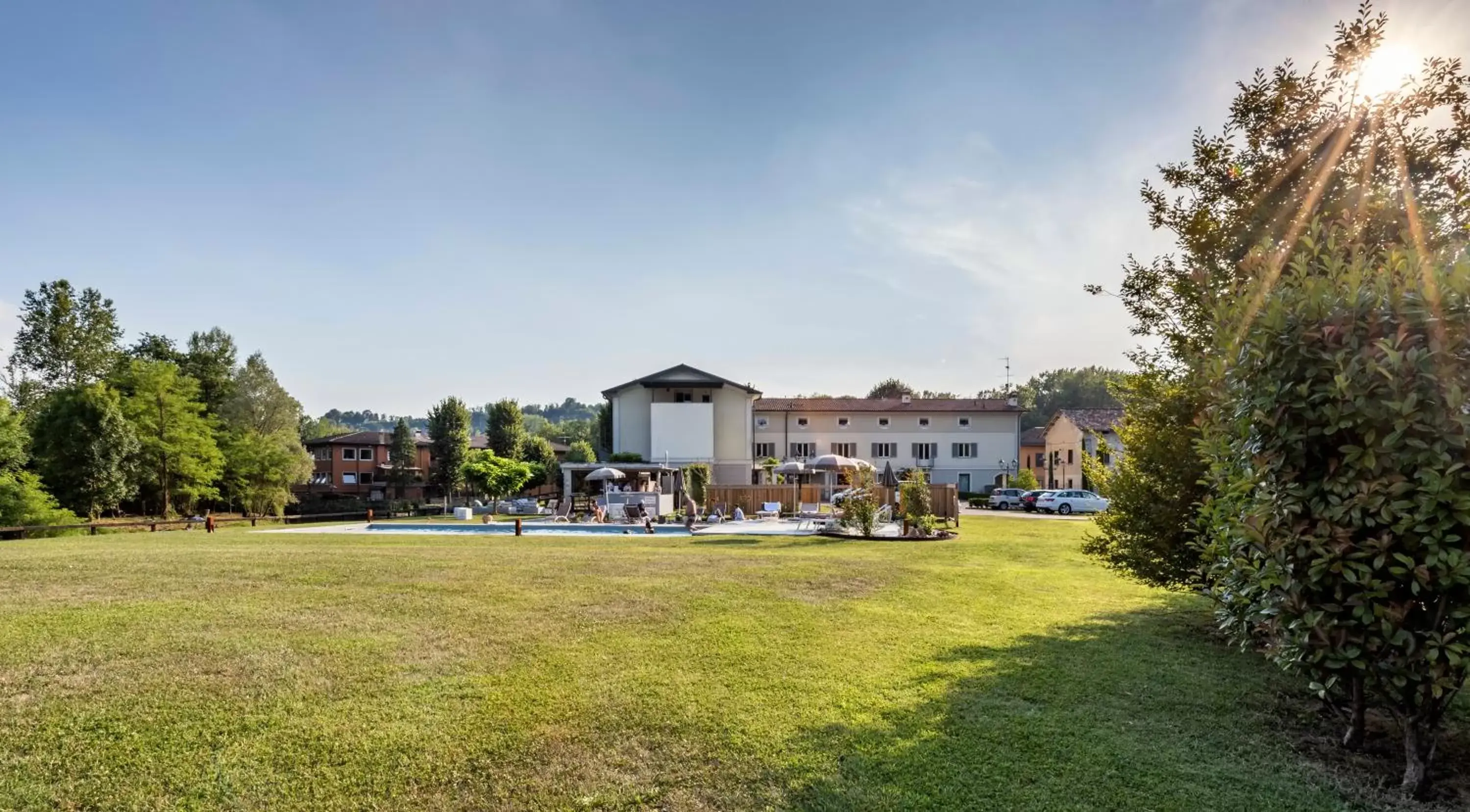 Garden, Property Building in Hotel Il Corazziere