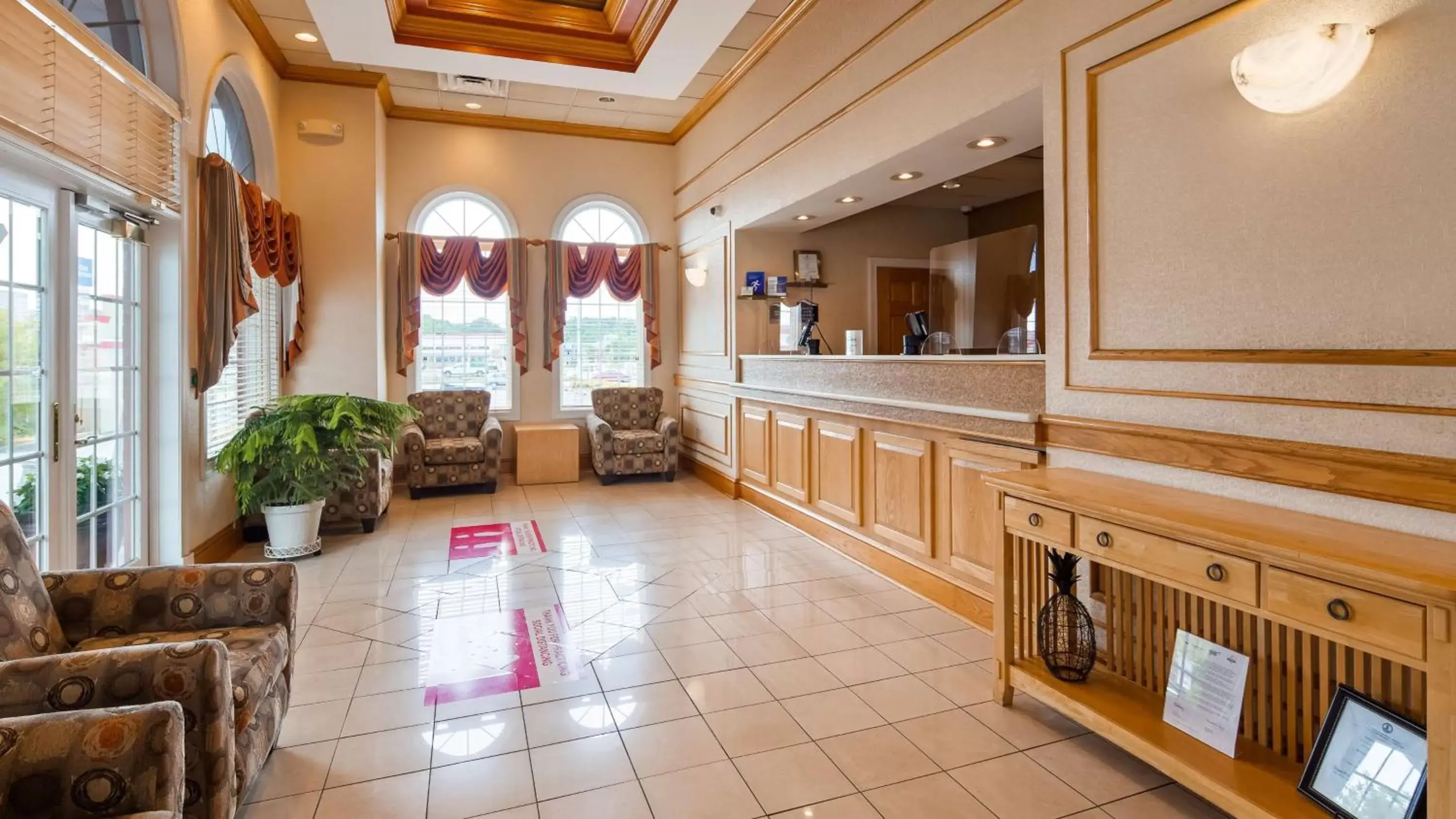 Lobby or reception in Best Western Fredericksburg Lobby or reception in Best Western Fredericksburg