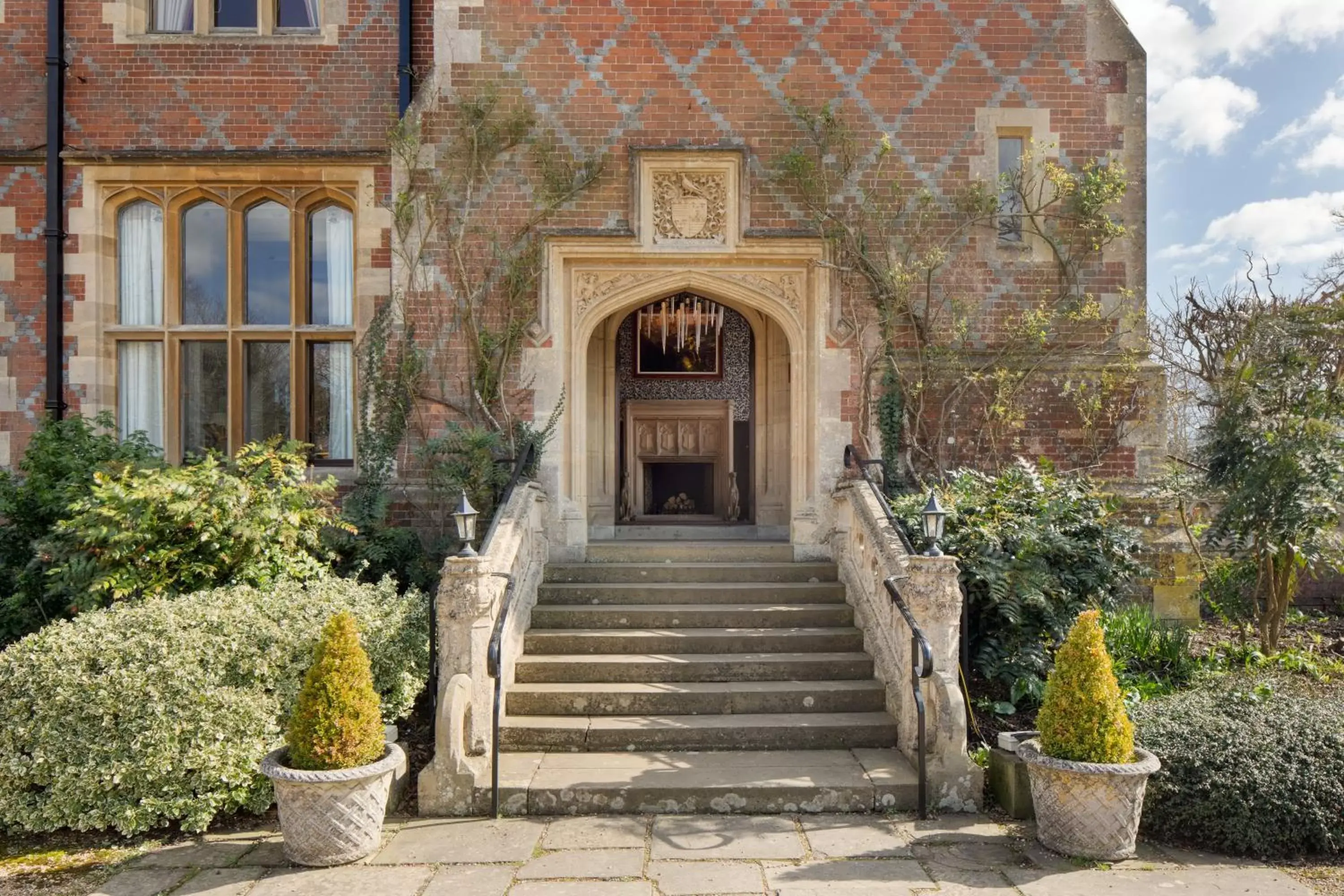 Facade/entrance in Horsted Place Hotel