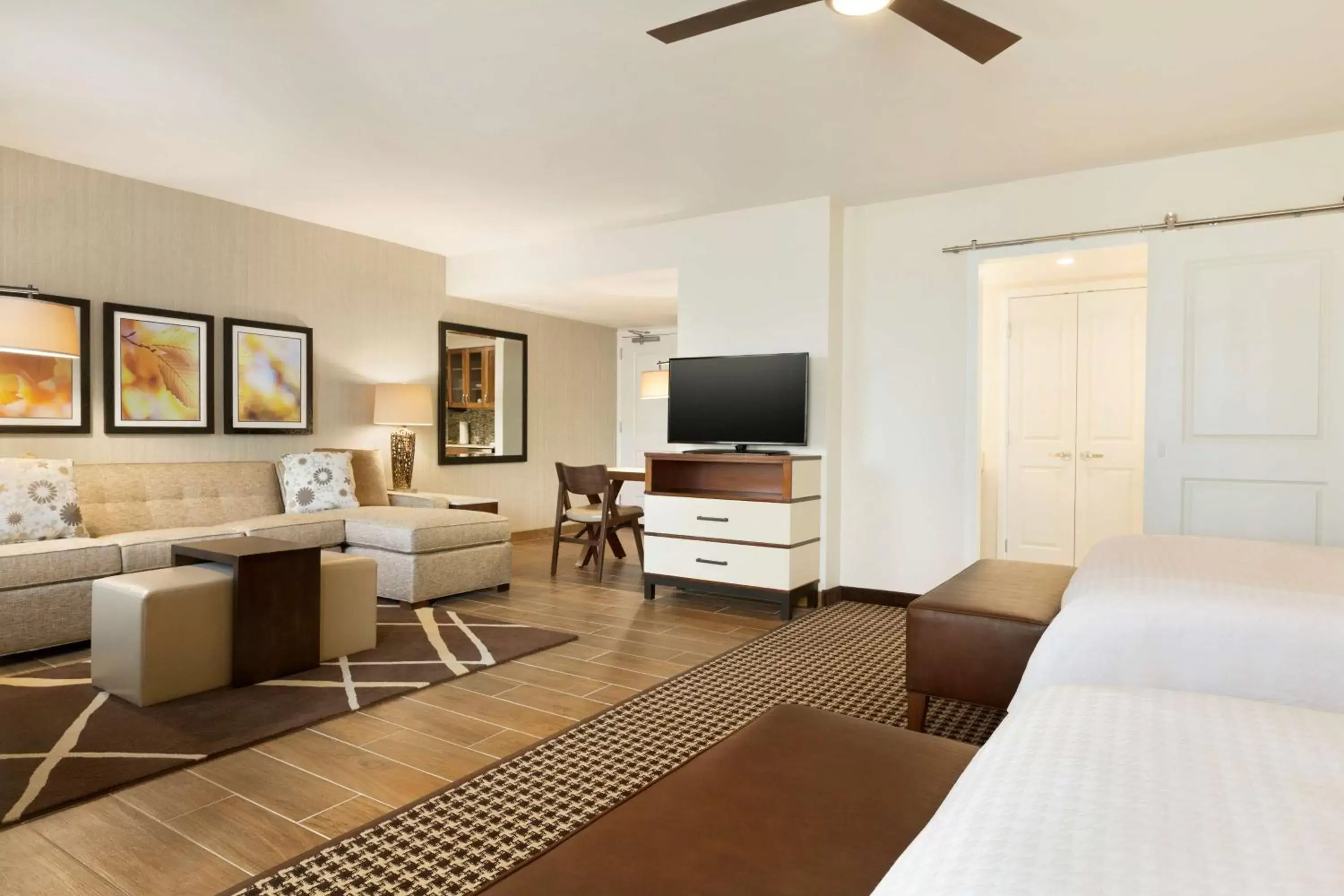 Bedroom, Seating Area in Homewood Suites By Hilton Augusta