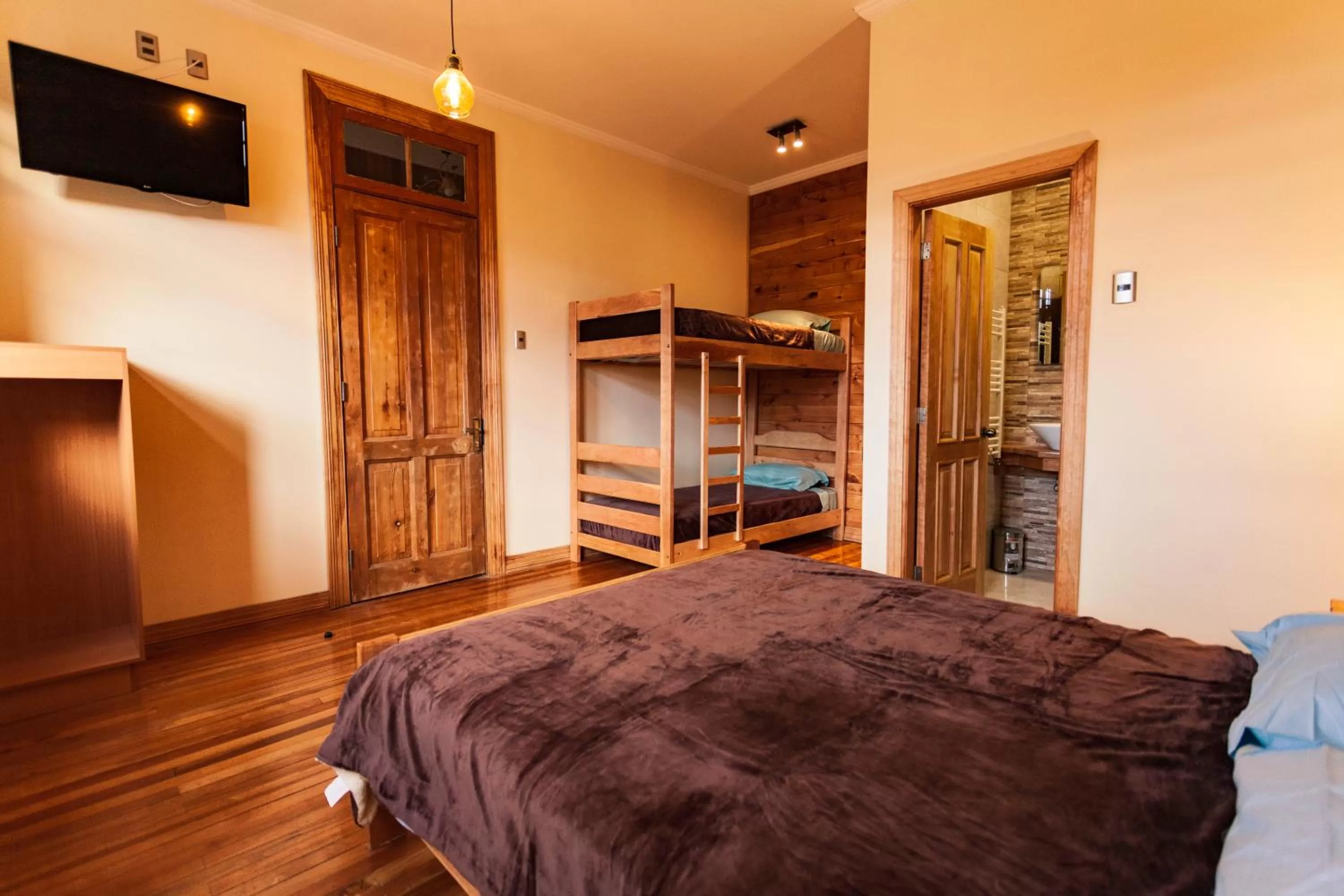 Bed in Hostal Boutique Patagonia Mística