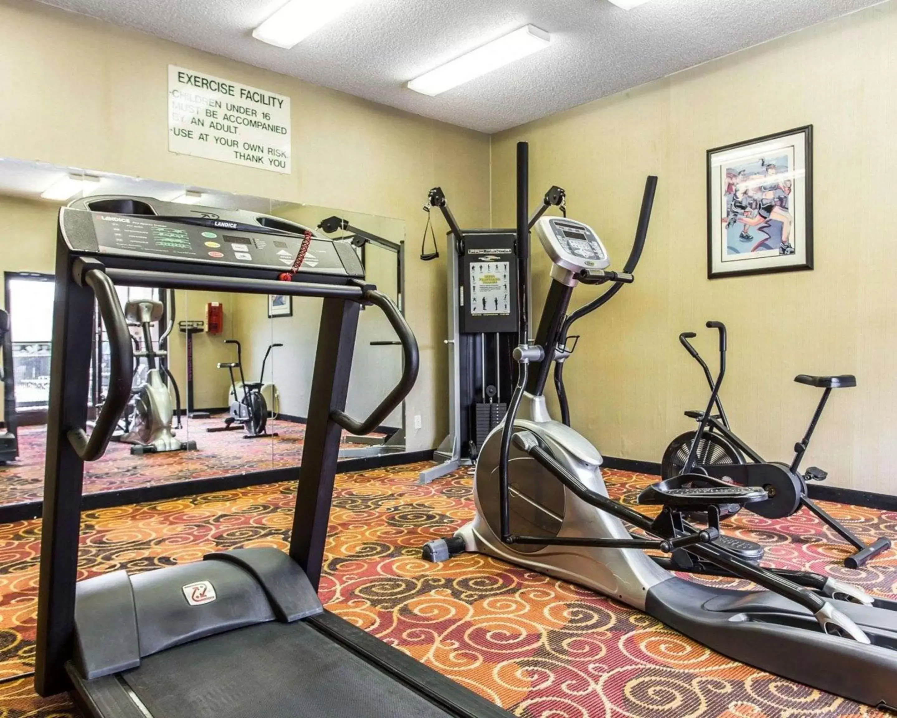 Fitness centre/facilities, Fitness Center/Facilities in Quality Suites Convention Center - Hickory