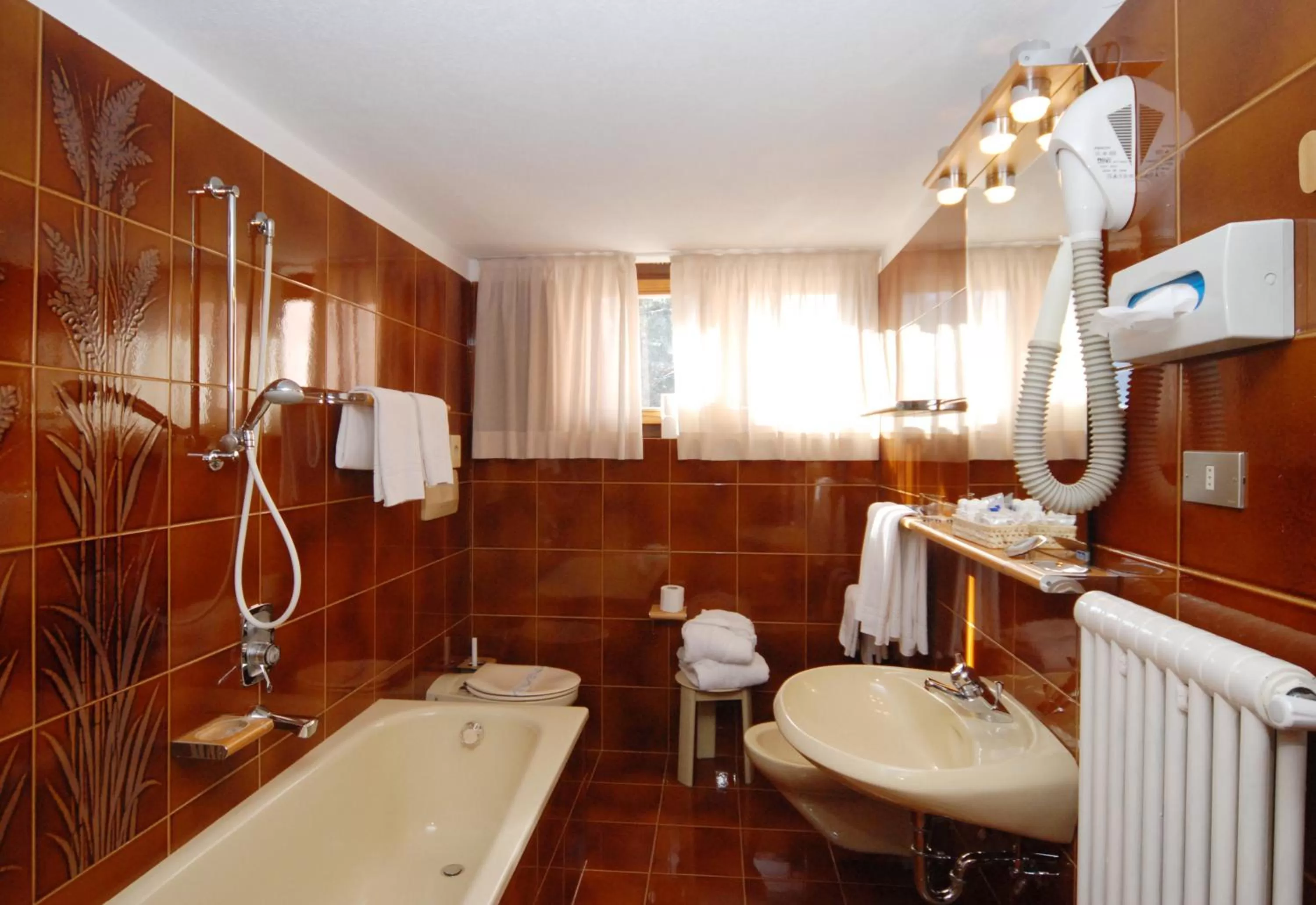 Shower in Park Hotel Villa Trunka Lunka