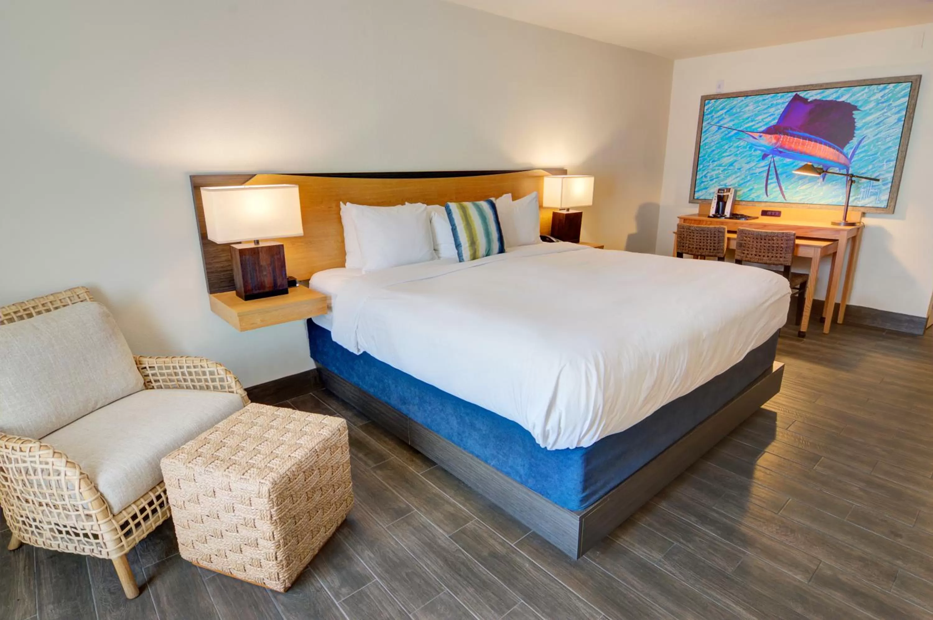 Photo of the whole room, Bed in Guy Harvey Resort on Saint Augustine Beach