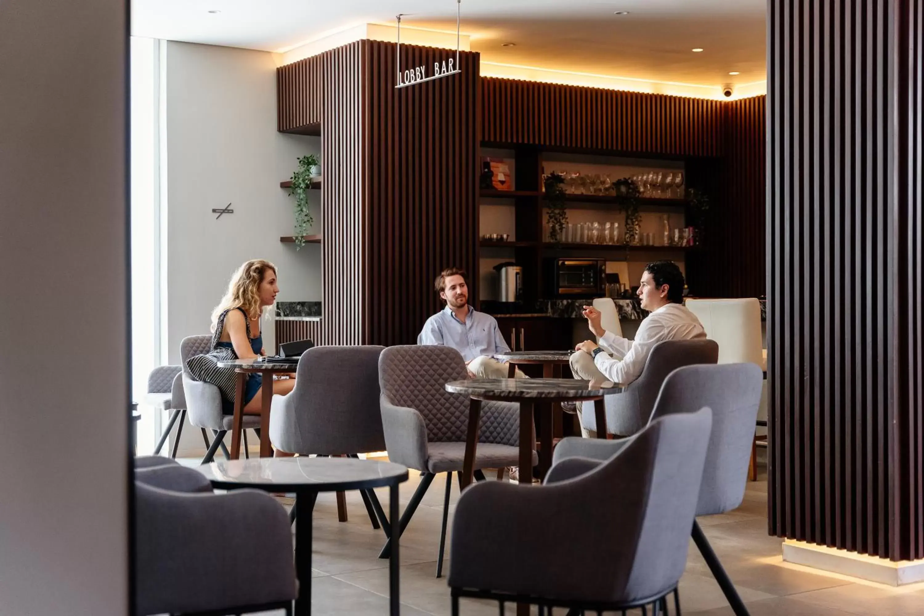 Lounge or bar in Ontico Urban Design Hotel Lounge or bar in Ontico Urban Design Hotel