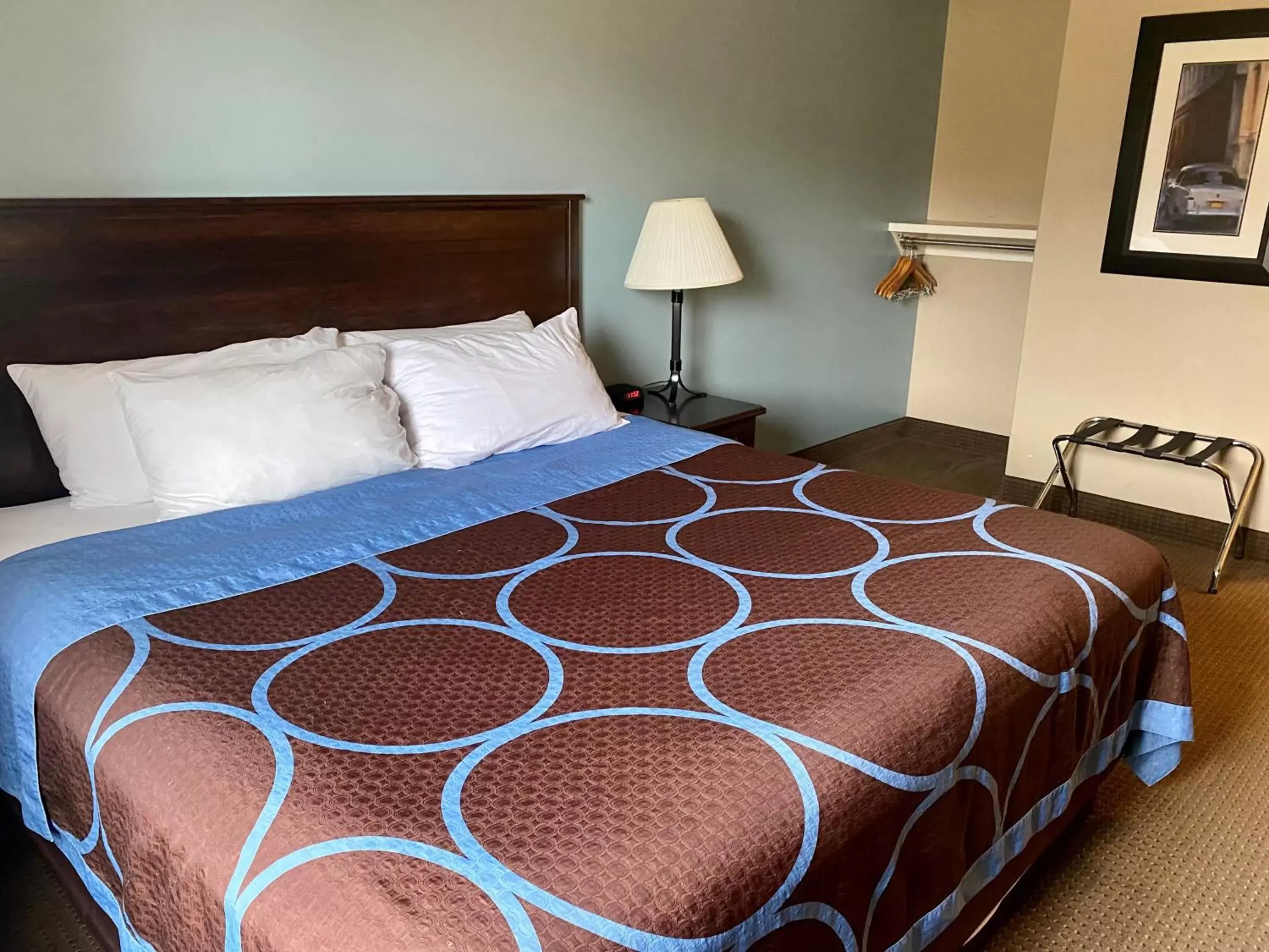 Bed in Super 8 by Wyndham Edmonton South