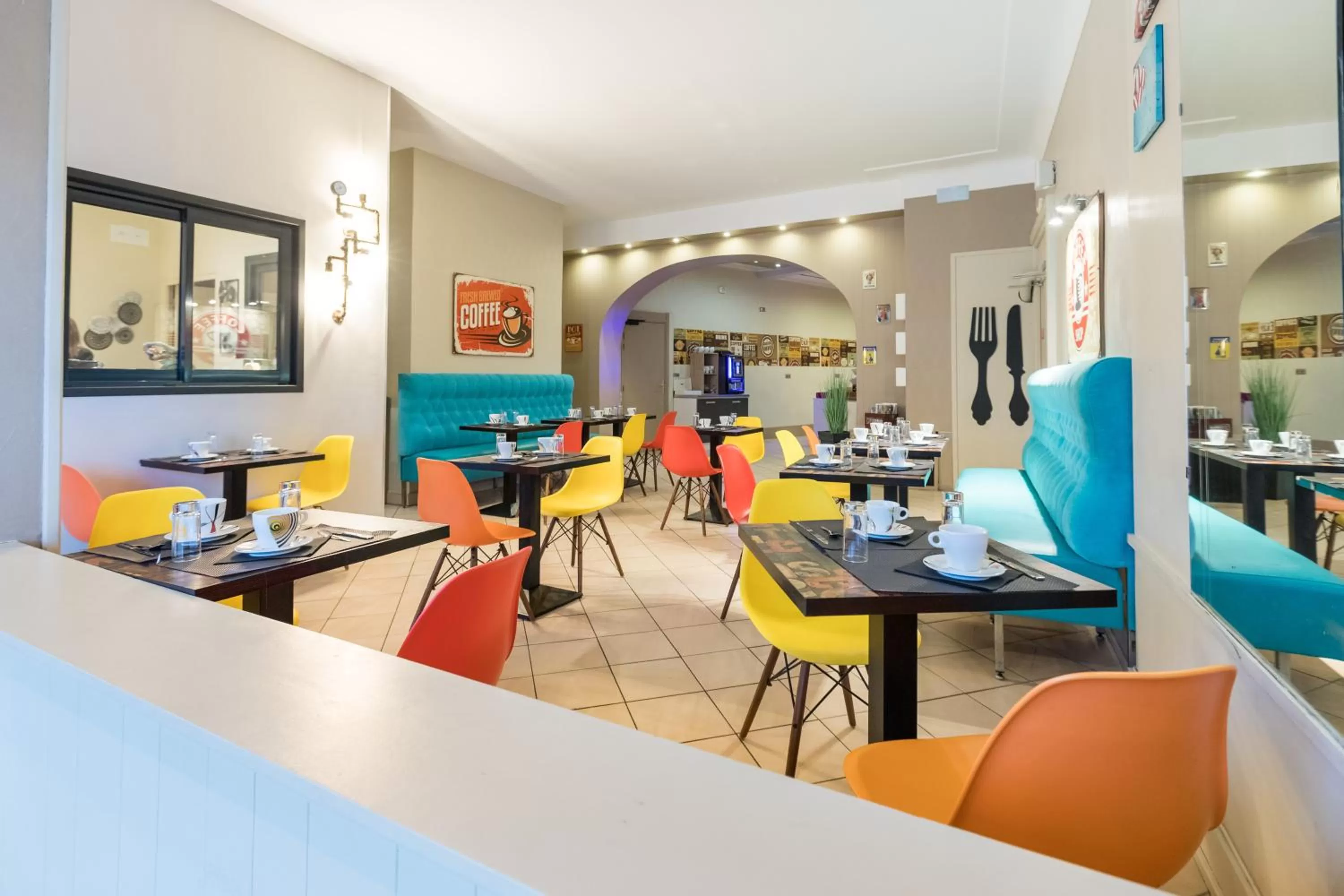 Living room in Hotel de la Terrasse